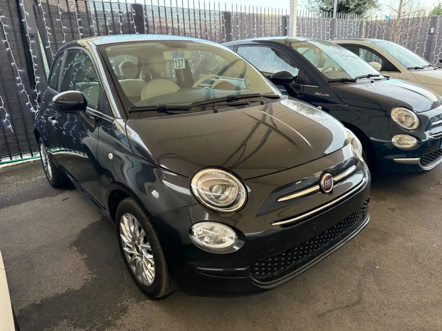 Fiat 500 1.0 LOUNGE  "DIVERSI COLORI" + GPL Nero - 1