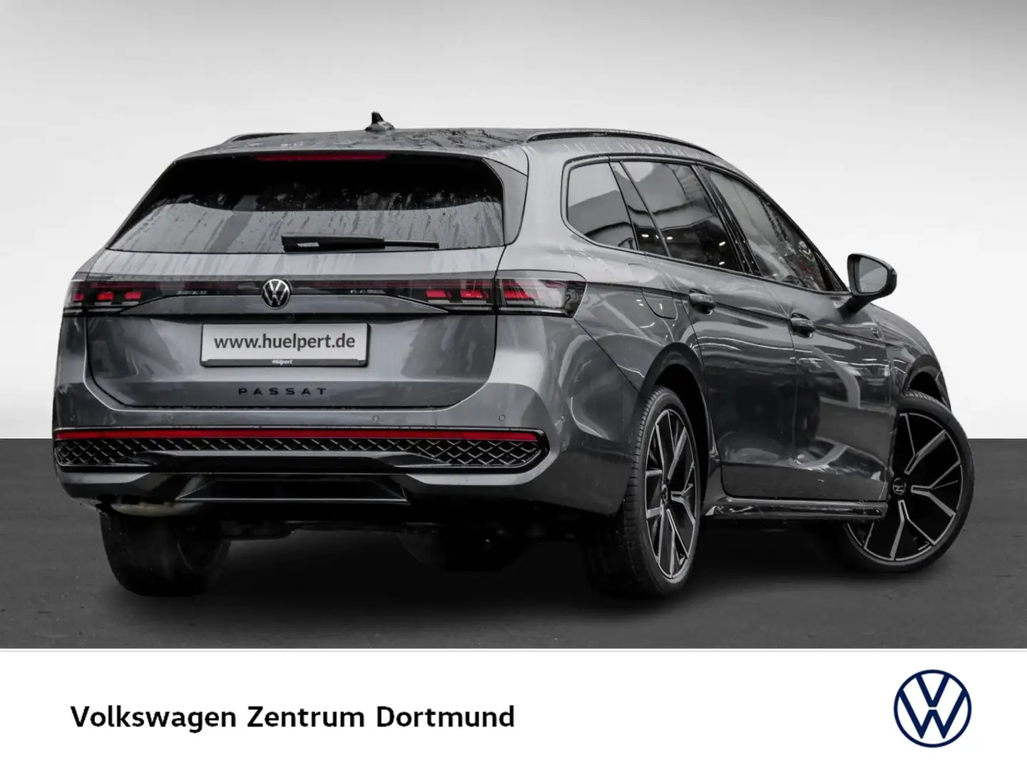 Volkswagen Passat Variant 2.0 TDI R-LINE DSG AHK PANO LM19 Gris - 2