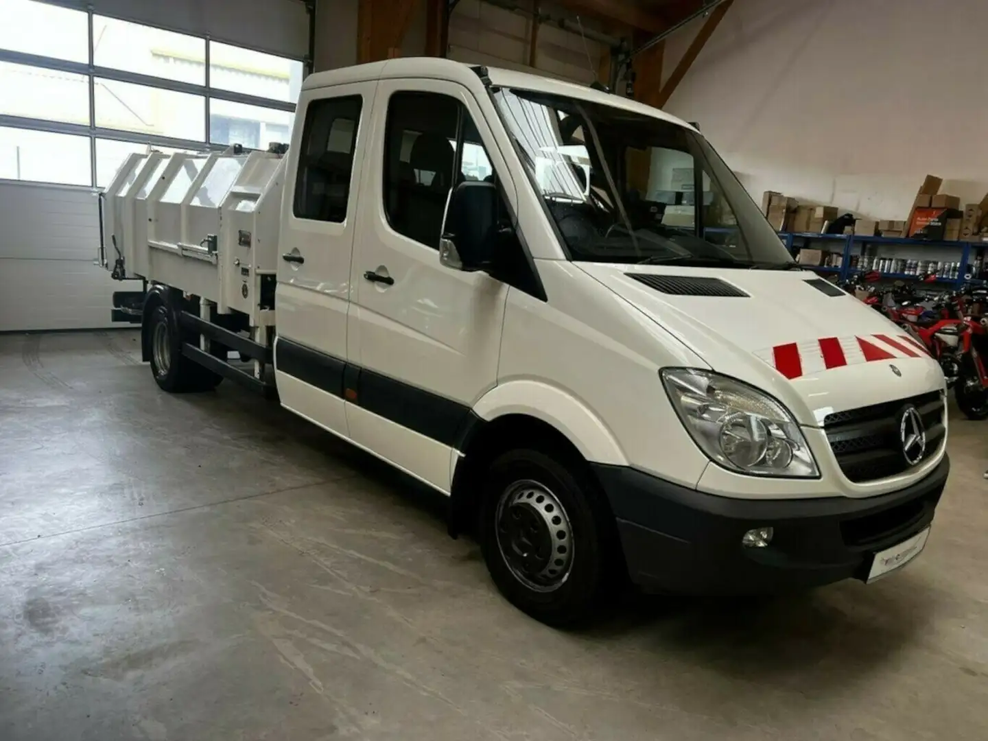 Mercedes-Benz Sprinter 516 CDI ZÖLLER-HAGEMANN Müllwagen Bianco - 1