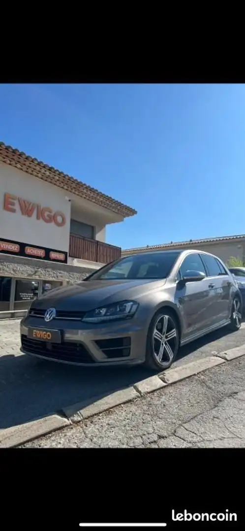 Volkswagen Golf 7R 2.0 TSI 300 BLUEMOTION R 4MOTION DSG TOIT OUVRA Gris - 1
