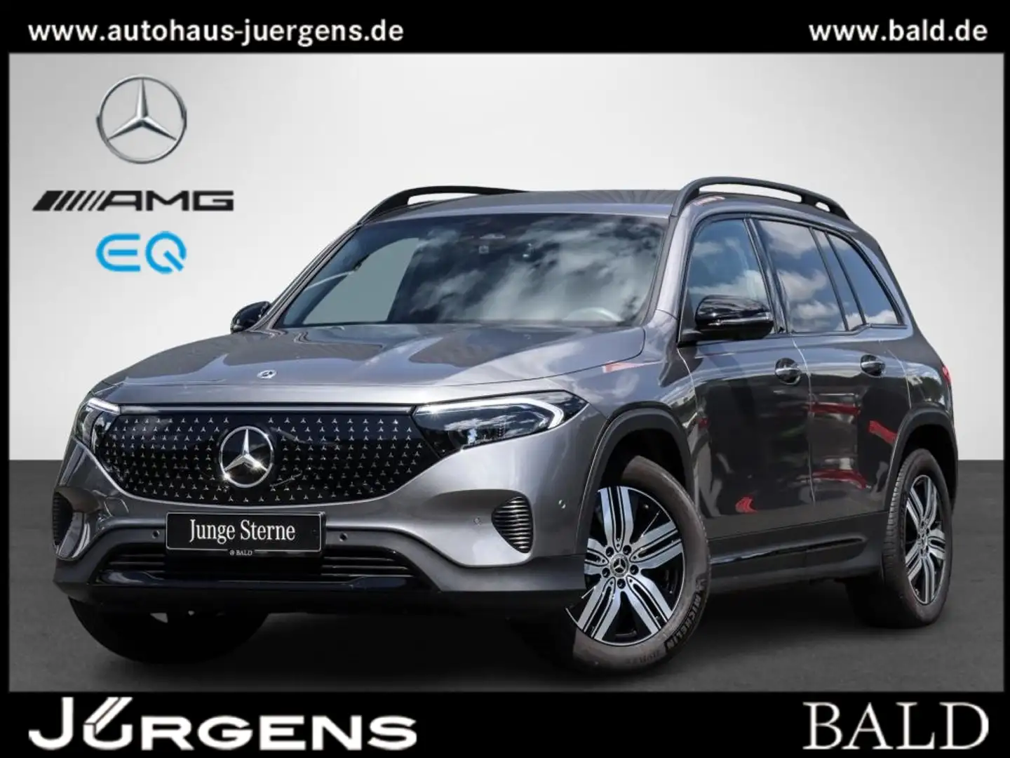 Mercedes-Benz EQB 250 + Electric-Art/Wide/LED/360/Totw/Night/18 Сірий - 2