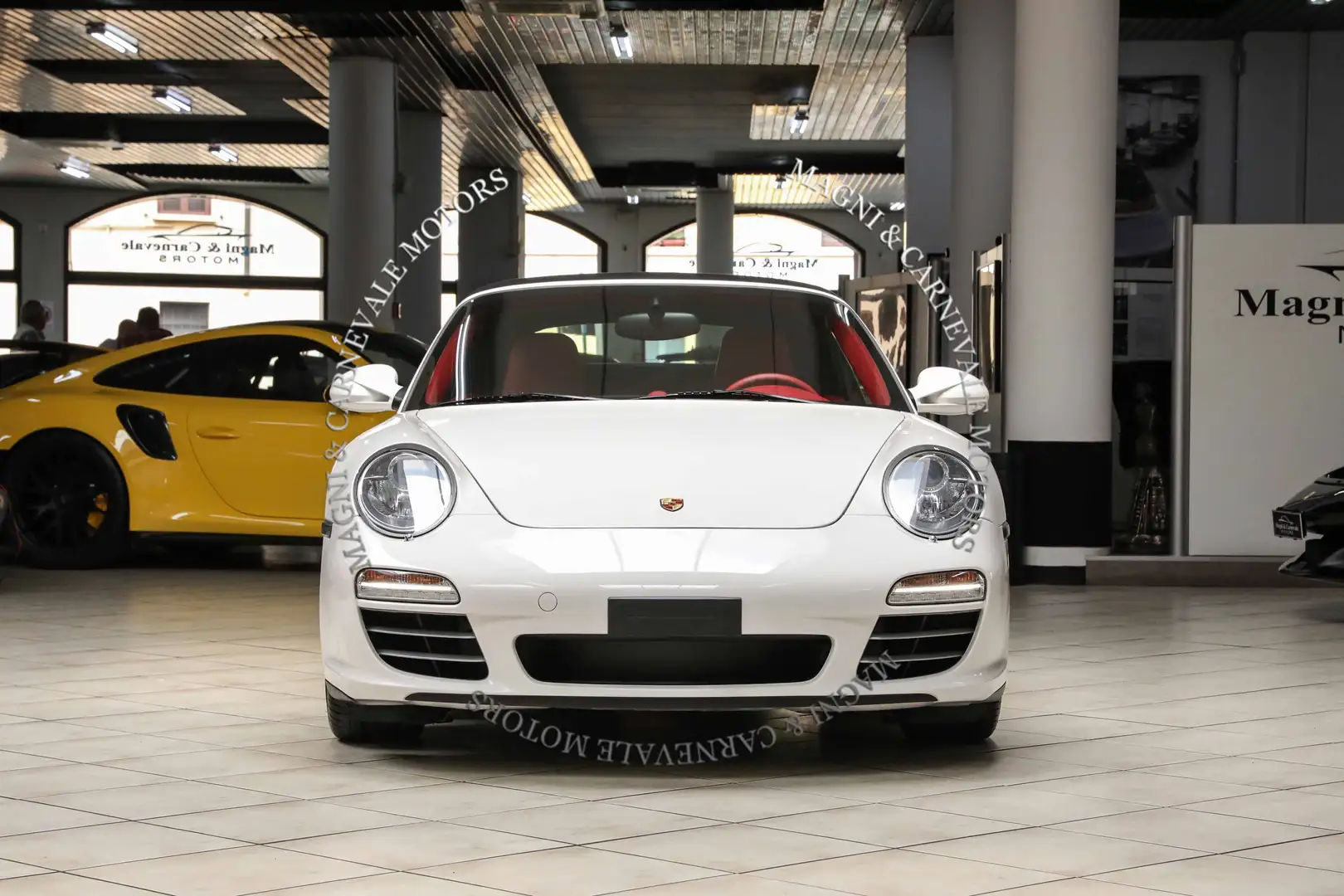 Porsche 997 CARRERA 4S CABRIO|SPORT-CHRONO|BOSE|CRUISE|PASM Bianco - 2