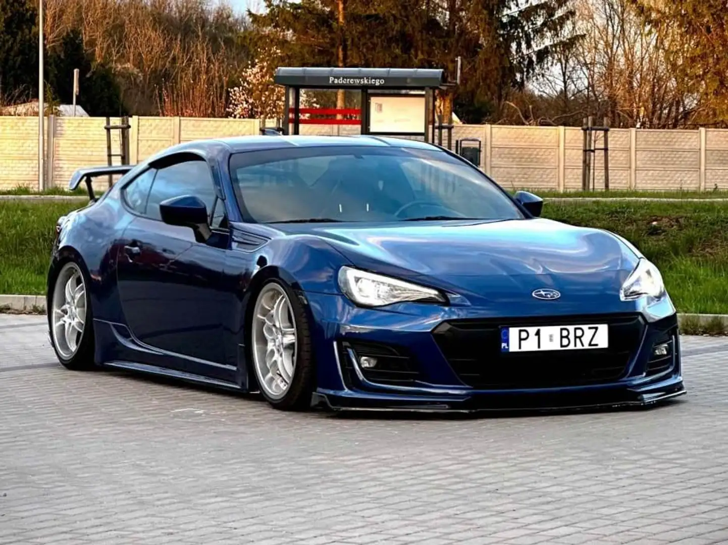 Subaru BRZ Air ride project Blau - 1