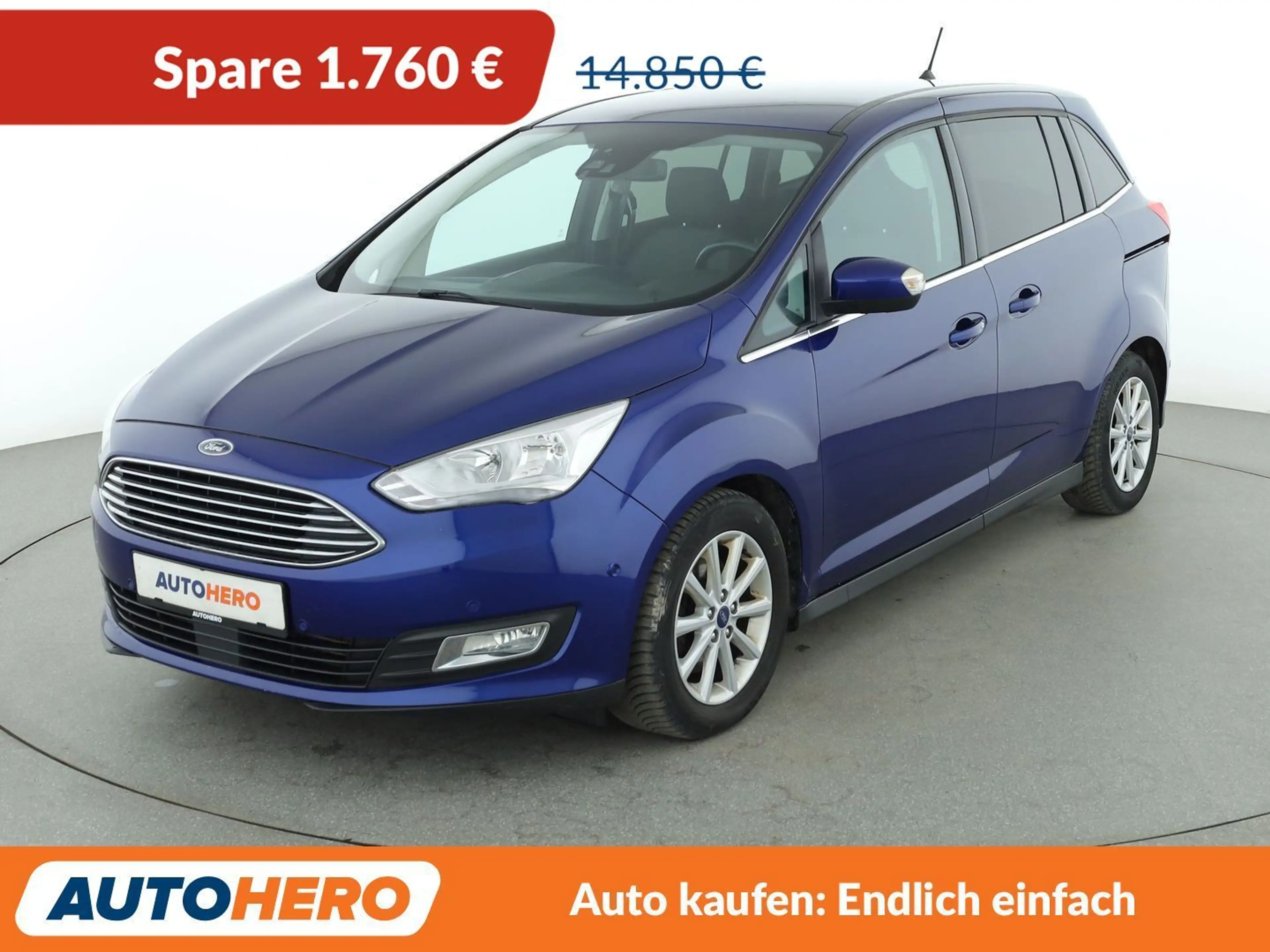 Ford Grand C-Max 2.0 TDCi Titanium Aut*NAVI*ACC*CAM*PDC*SHZ*KLIMA*