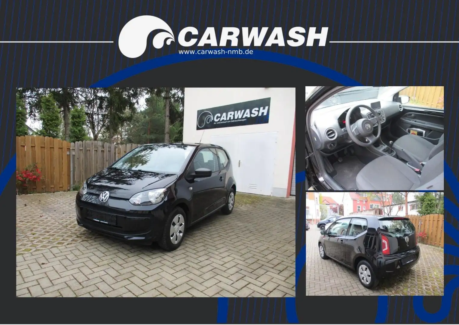 Volkswagen up! take up! TÜV Neu Schwarz - 1