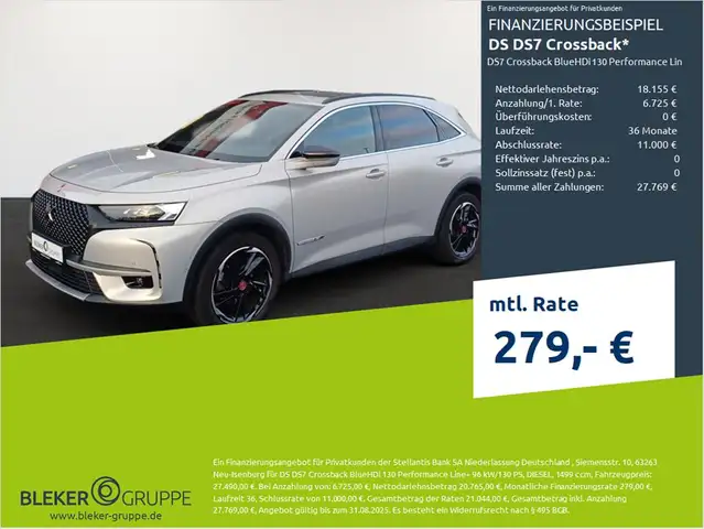 DS Automobiles DS 7 DS 7 Performance Line +