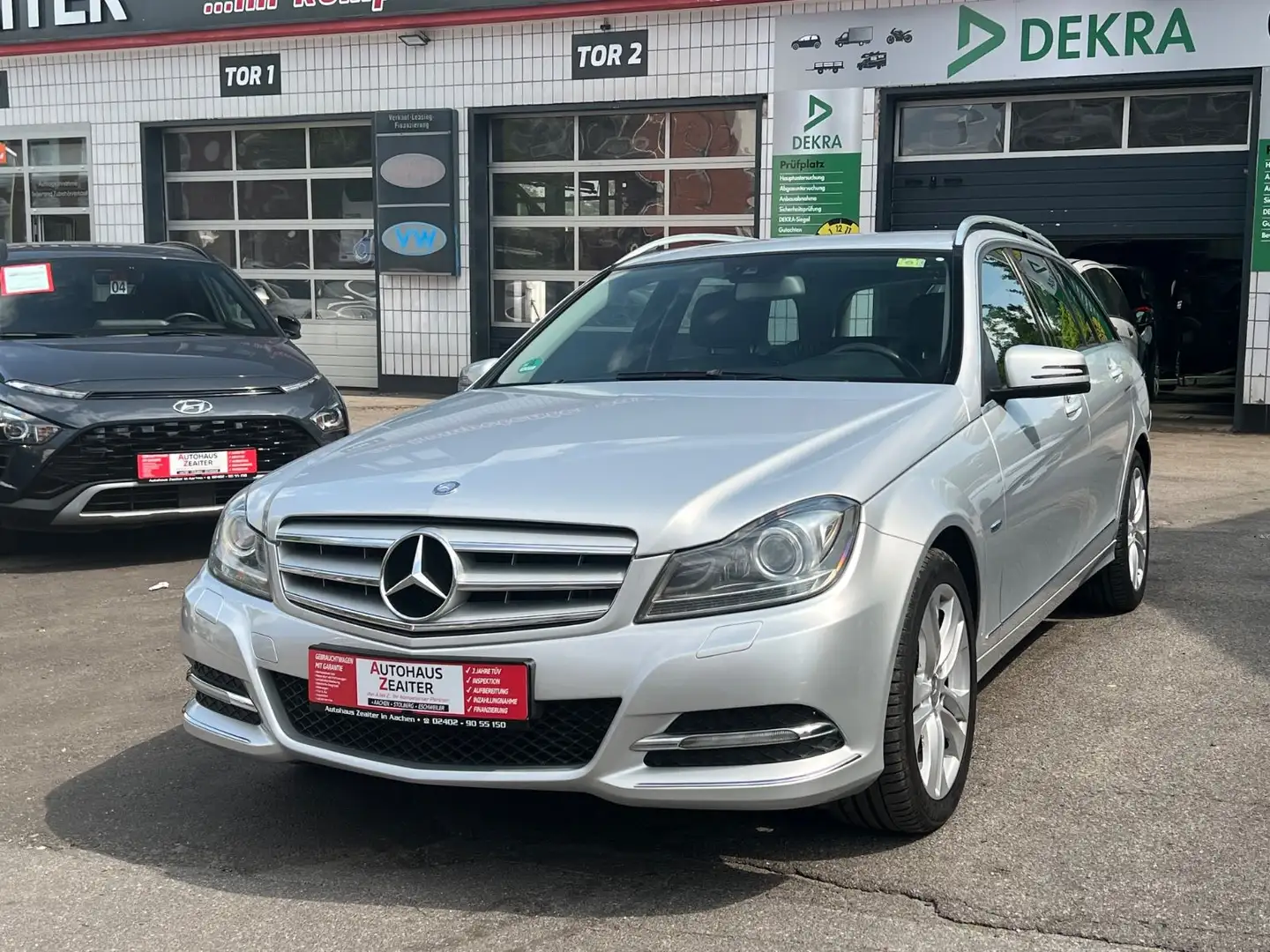 Mercedes-Benz C 200 T CDI BlueEfficiency Silber - 2