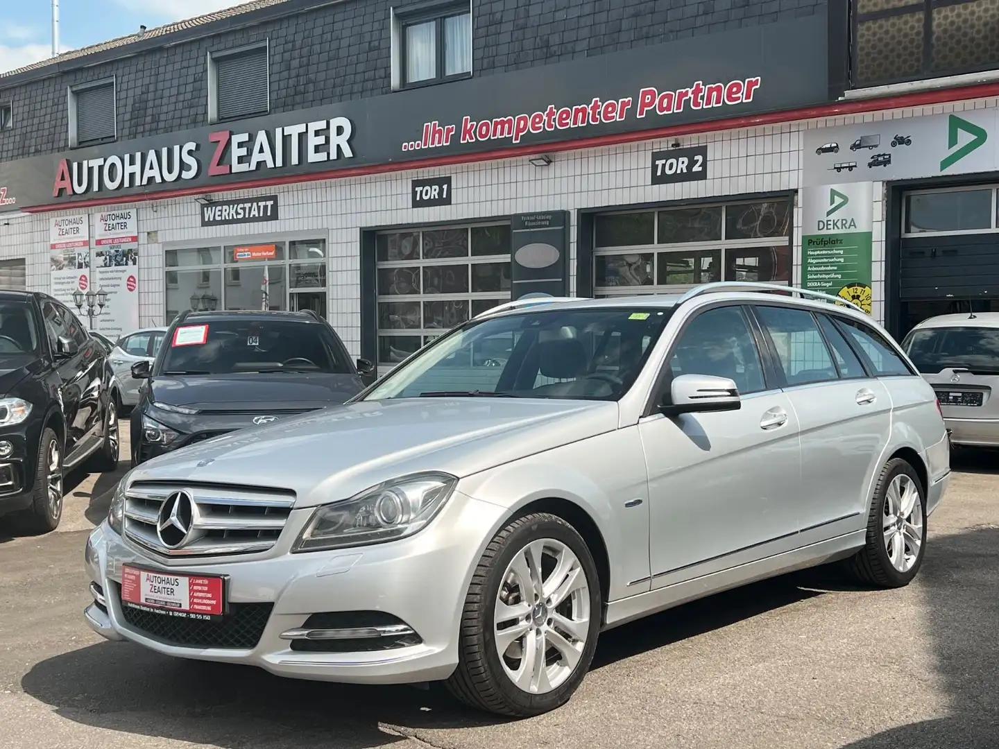 Mercedes-Benz C 200 T CDI BlueEfficiency Silber - 1