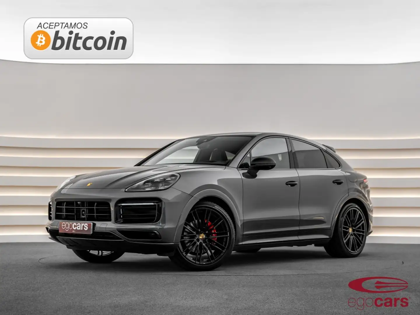 Porsche Cayenne E-Hybrid Coupé Aut. Grijs - 1