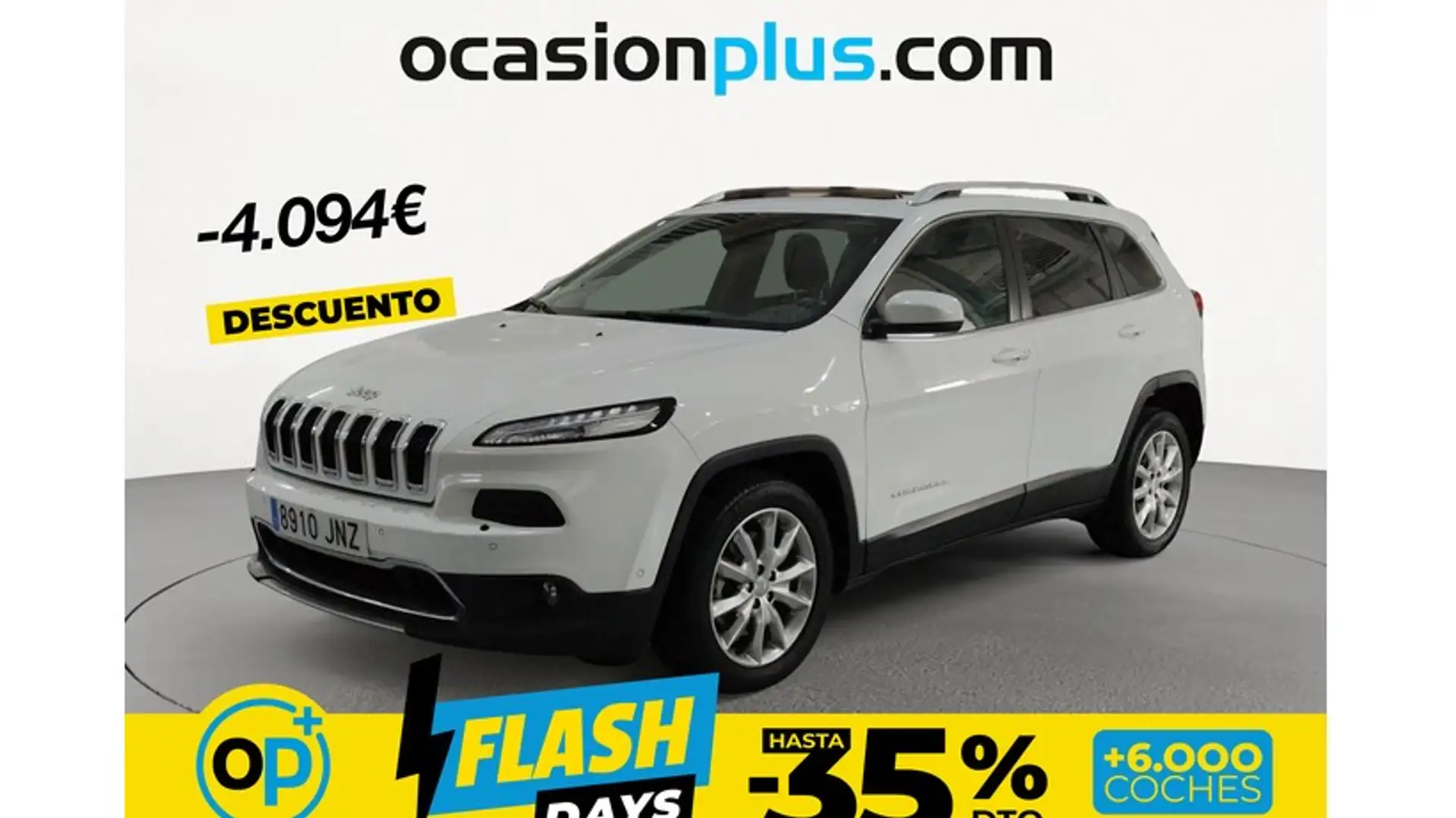Jeep Cherokee 2.0 Multijet Limited 4x2 103kW Weiß - 1