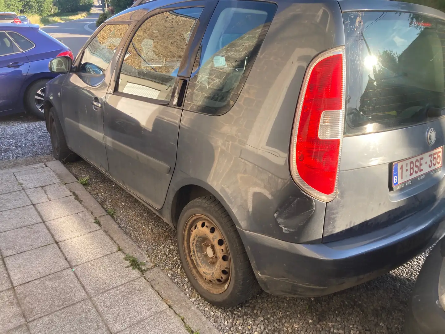 Skoda Roomster Roomster 1.4 TDi Ambiente Blauw - 2