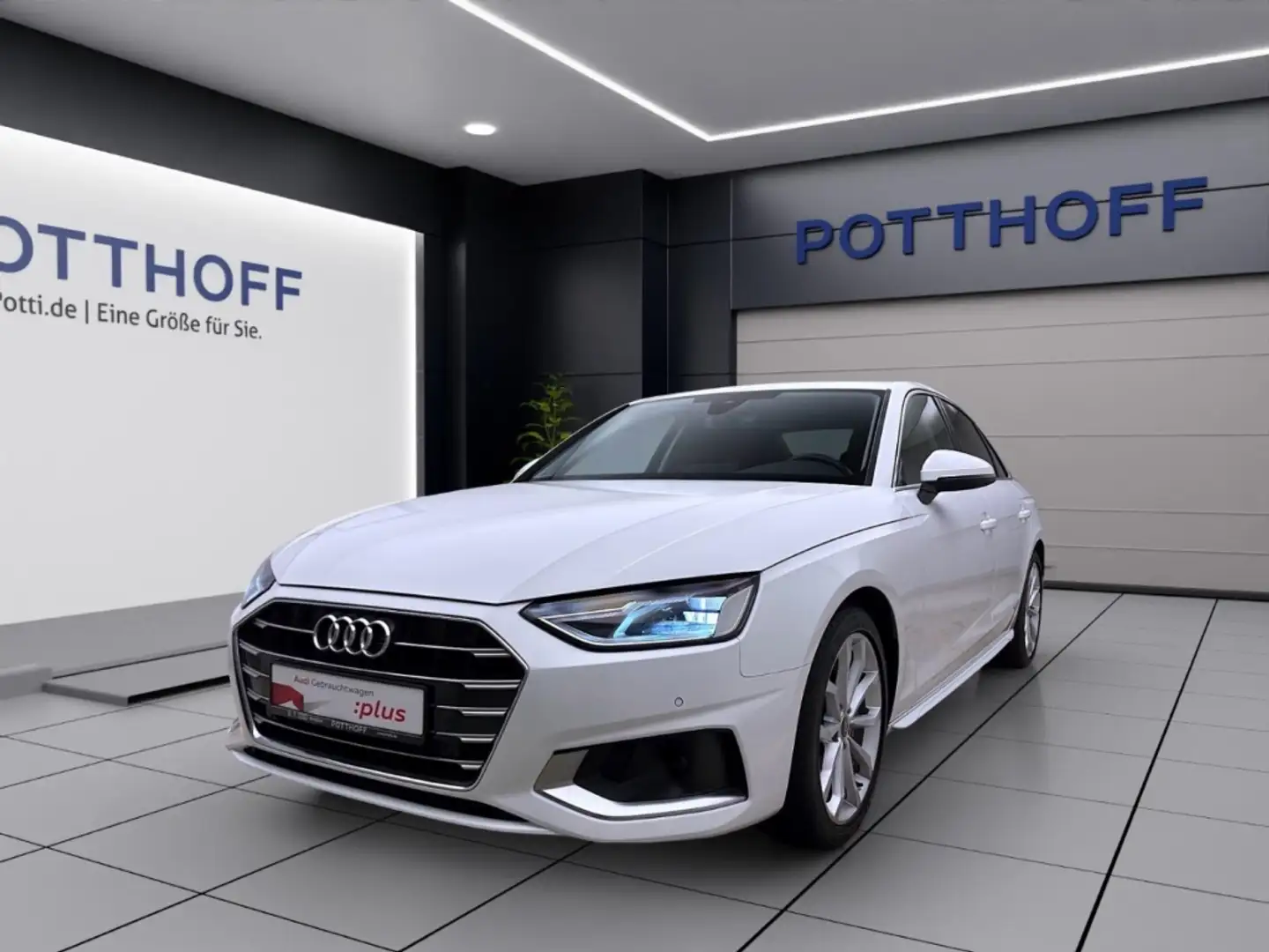 Audi A4 40 TDI ADVANCED STANDHZG NAVI KAMERA Weiß - 1