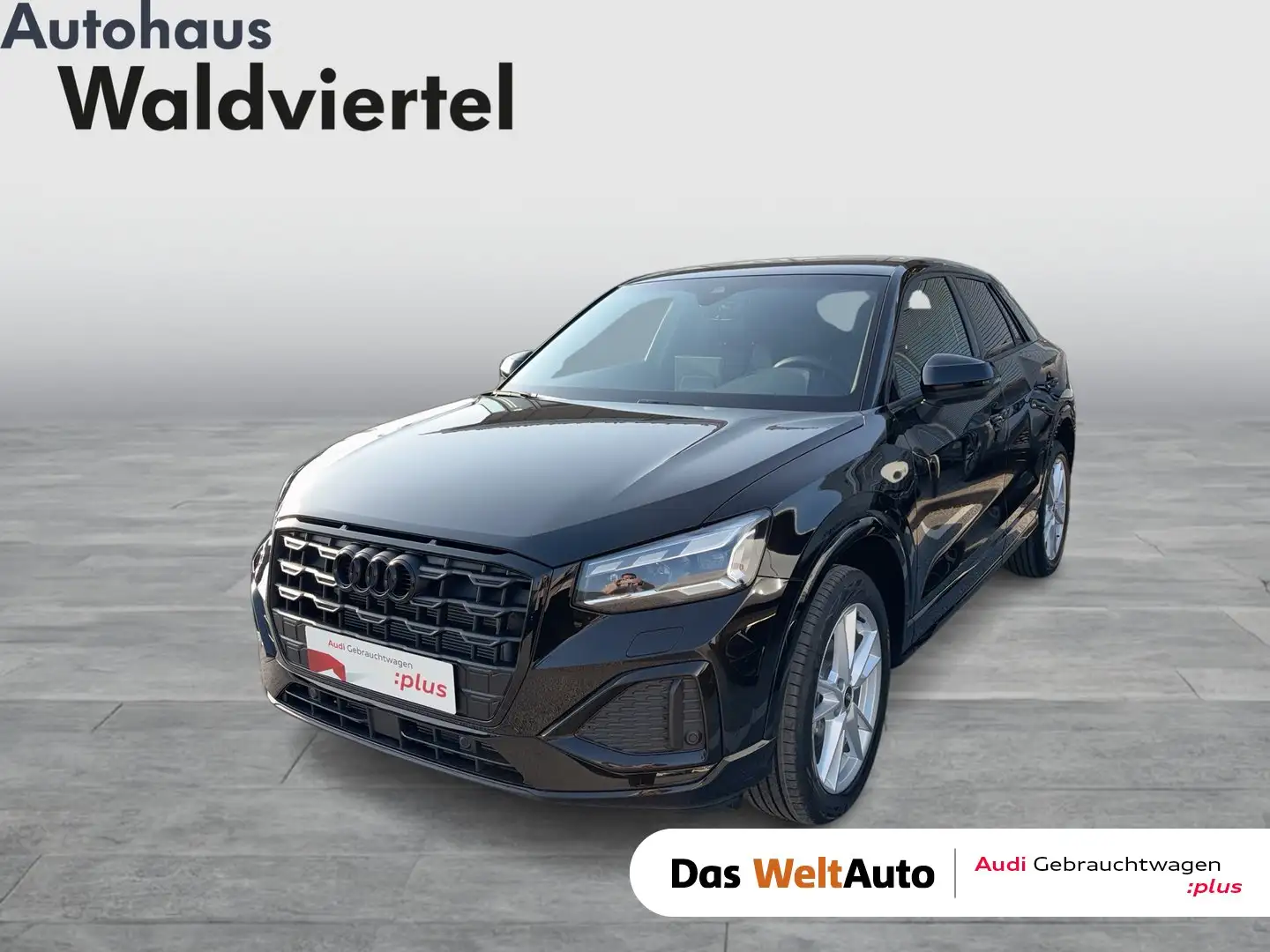 Audi Q2 30 TDI admired Schwarz - 1