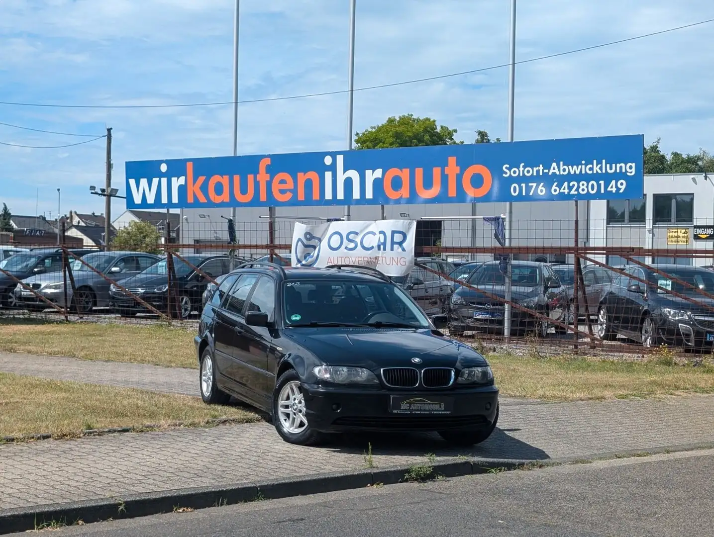 BMW 316 Baureihe 3 Touring 316i*KLIMA*AHK*PDC Schwarz - 1