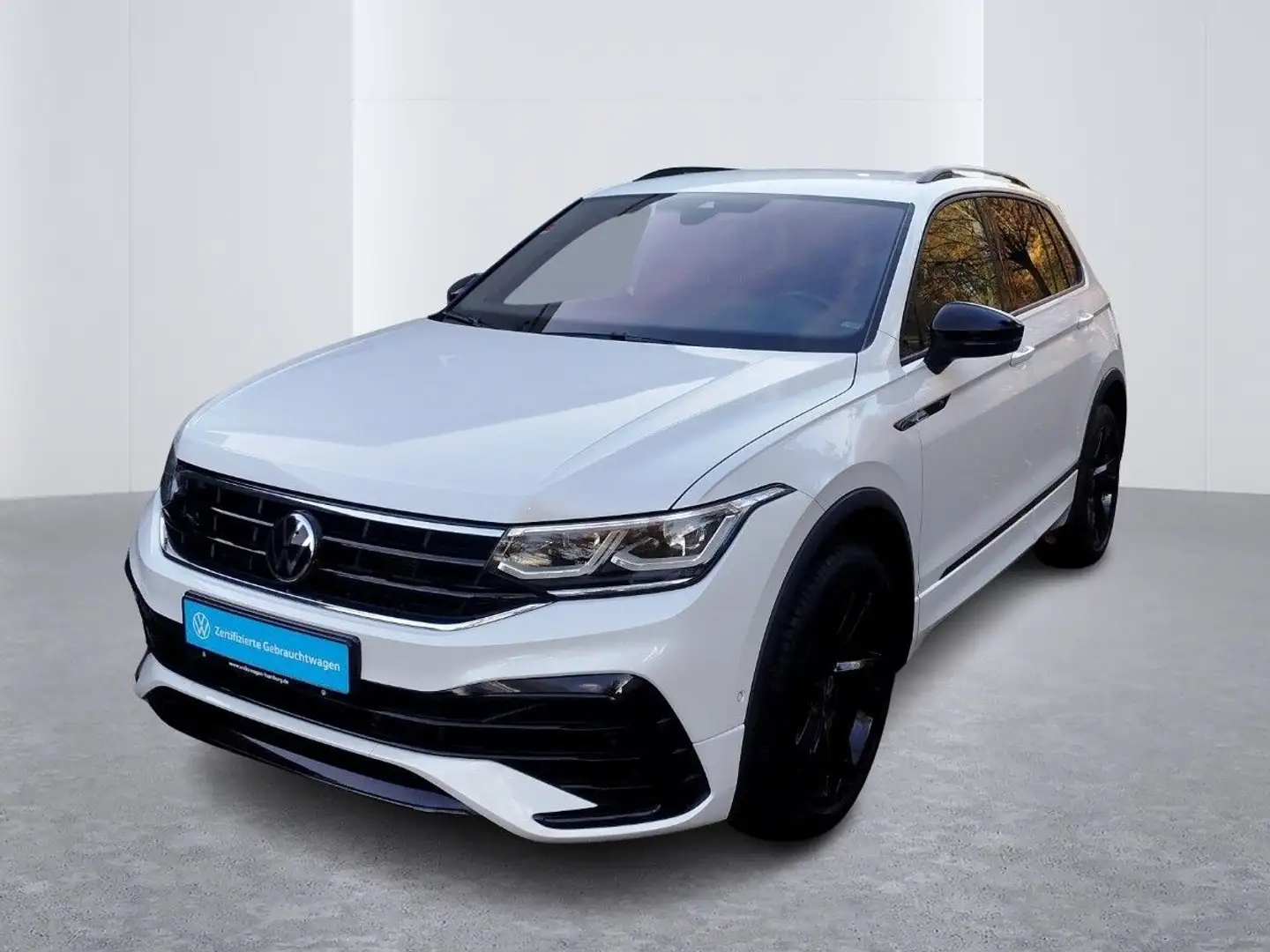 Volkswagen Tiguan R-Line 2.0 TDI DSG 4Motion AHK CarPlay Weiß - 2