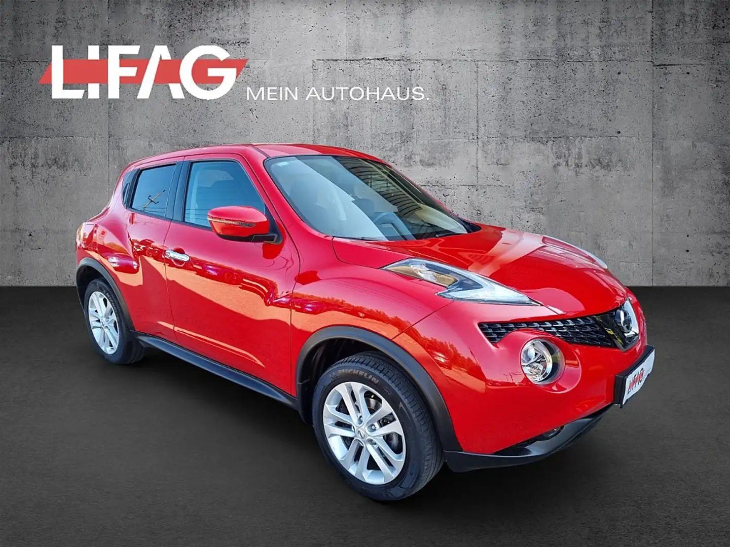 Nissan Juke 1,2 DIG-T Acenta Rot - 1