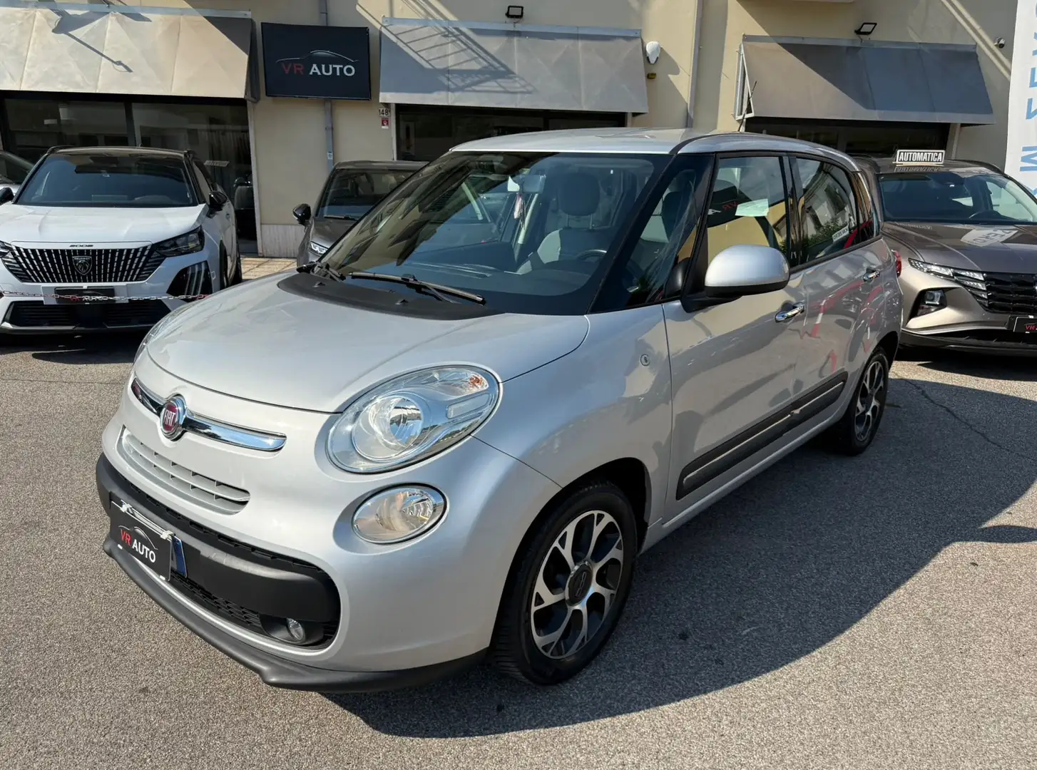 Fiat 500L NEOPATENTATI 1.3 mjt Pop Star 95cv Argento - 1