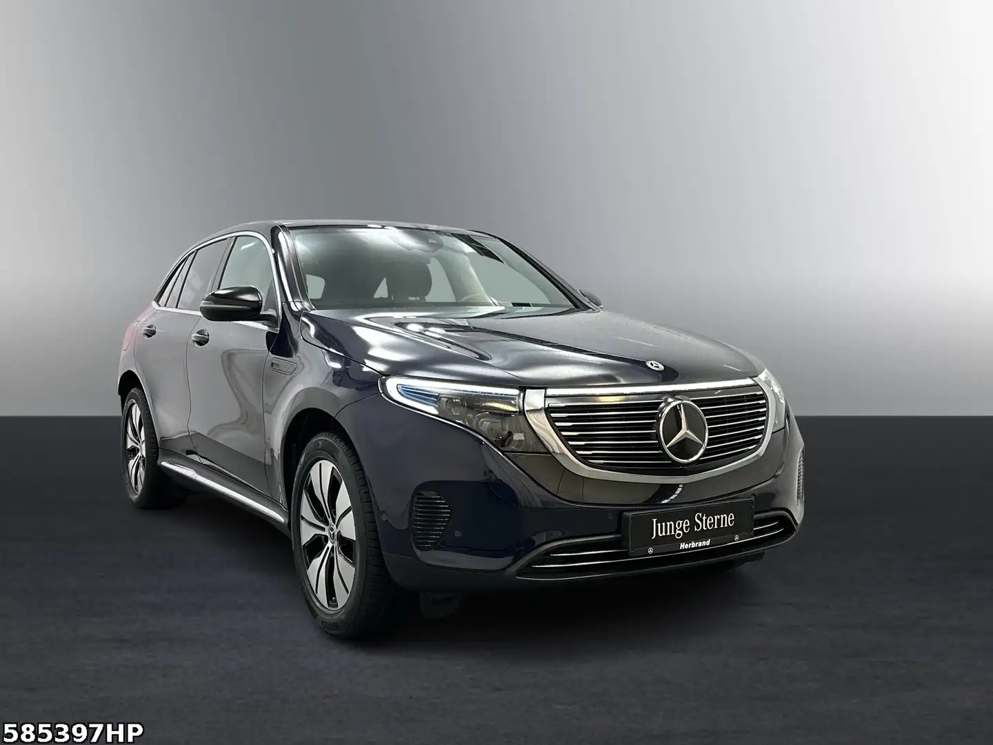 Mercedes-Benz EQC 400 4MATIC *AHK Distronic Multibeam HUD DAB+ Modrá - 2