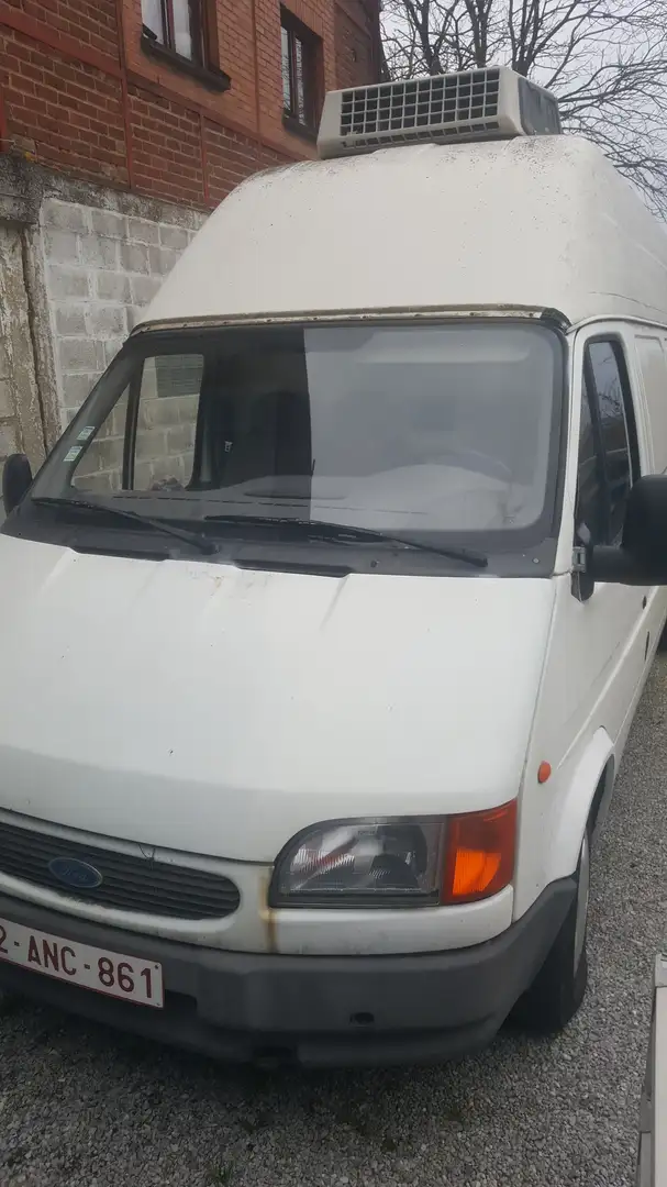 Ford Transit 100 L 2.5 Turbo Blanc - 1