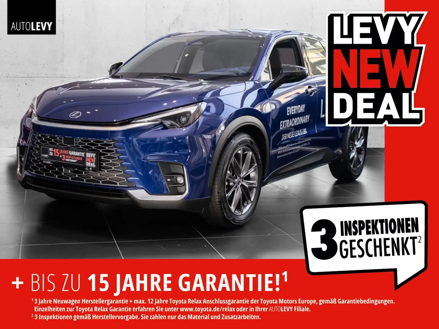 Lexus LBX Elegant +Technik-Paket+Tahara-Leder Modrá - 1
