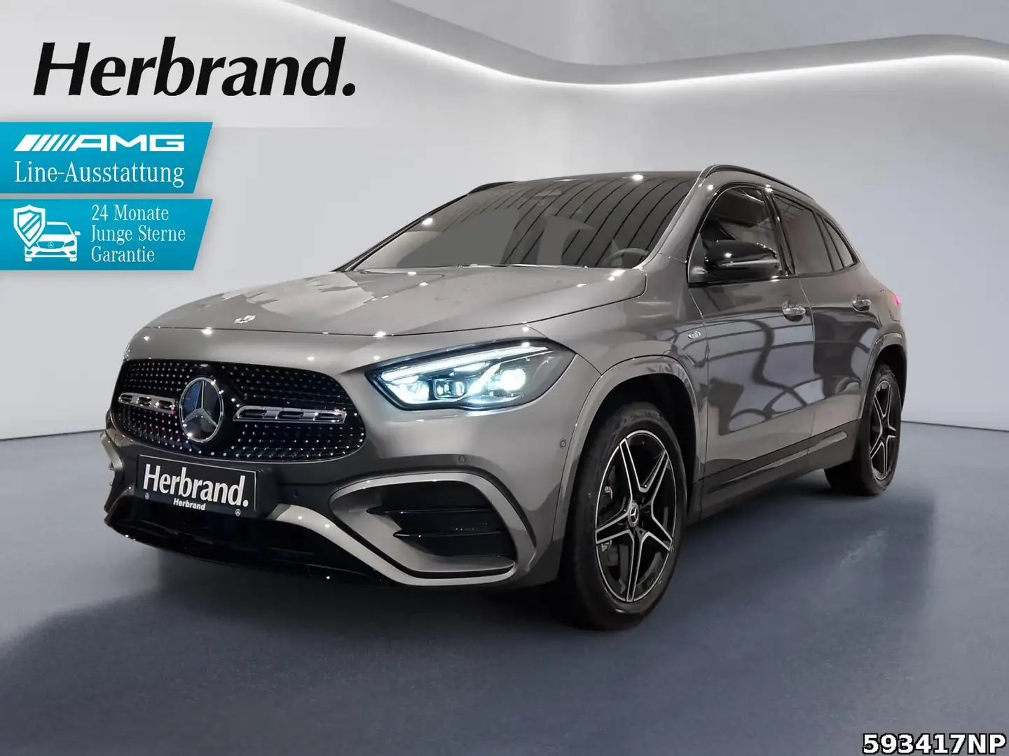 Mercedes-Benz GLA 250 e AMG Night Pano MULTIBEAM Ambiente DAB Grau - 1