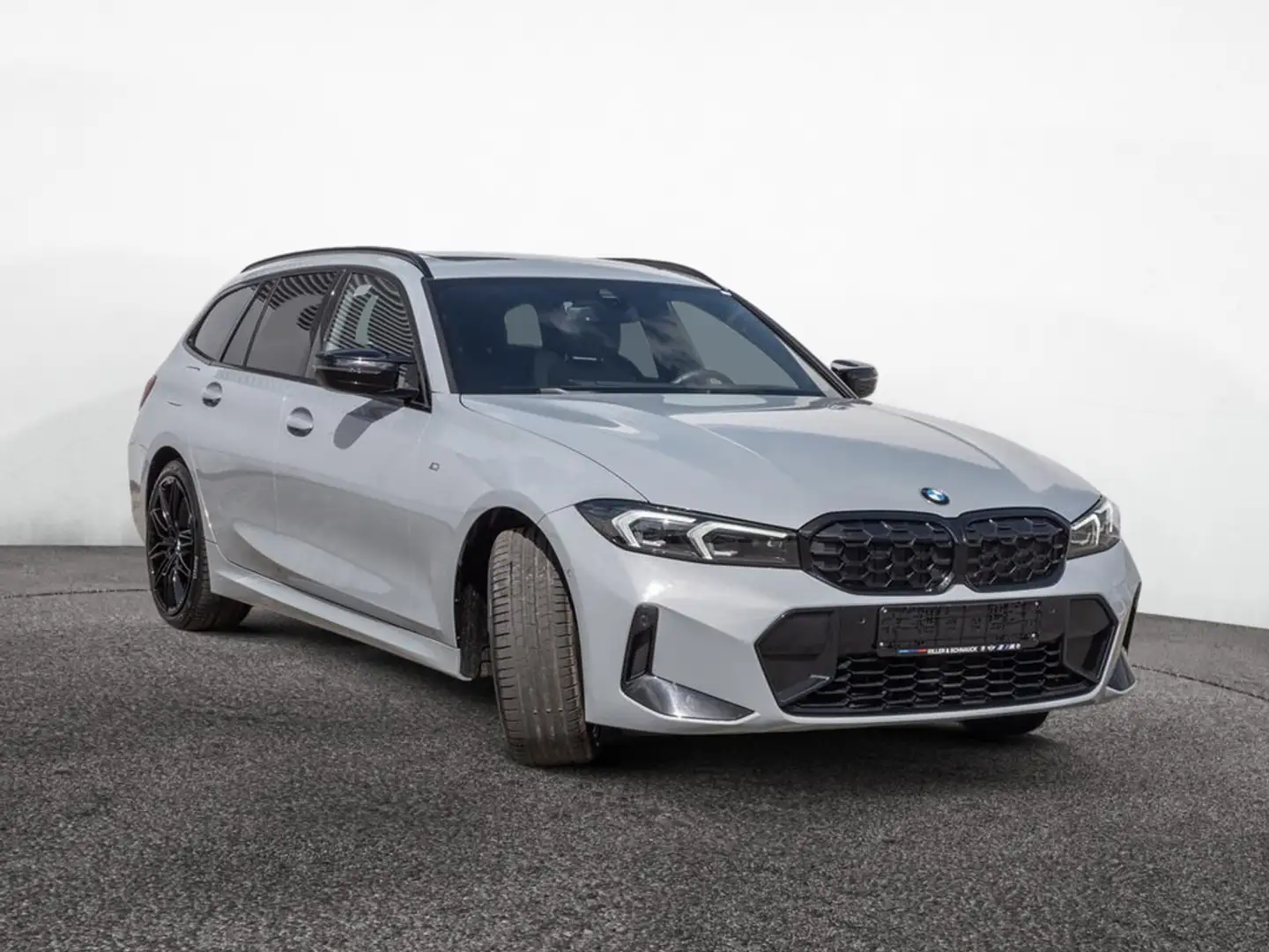 BMW 340 Md Touring xDrive PANO+AHK+HUD+LEDER+MEM+K Grau - 2