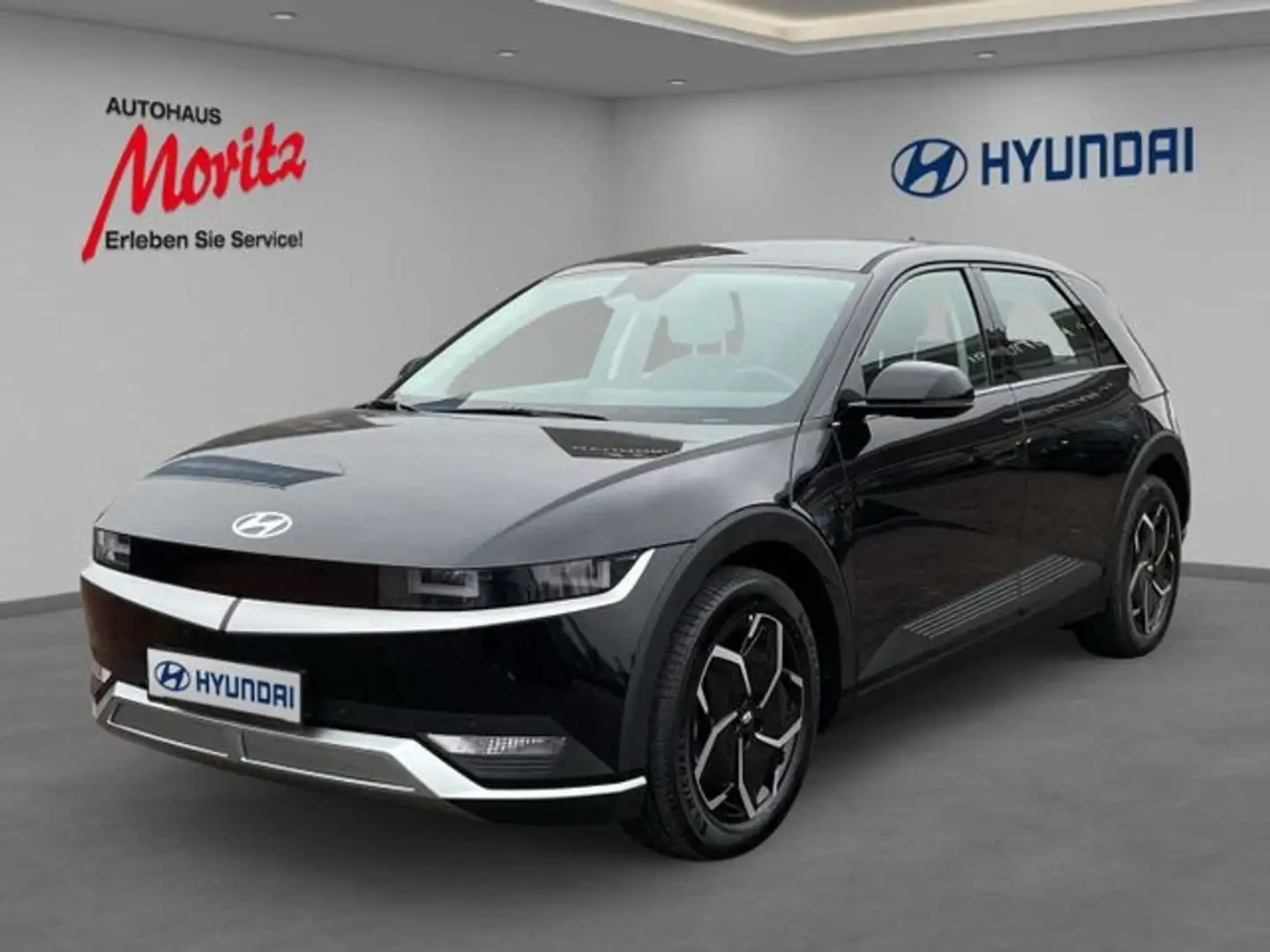 Hyundai IONIQ 5 58kWh Dynamiq Navi LED ACC Autobahnass LED Schwarz - 1