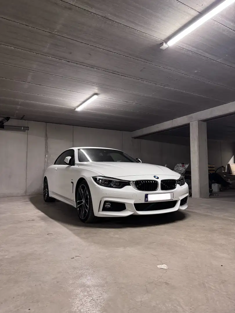 BMW 420 420d Cabrio Aut. M Sport (EU6d) Wit - 2