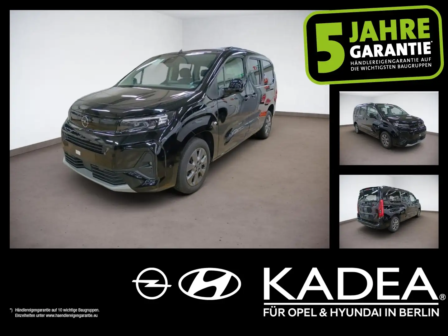 Opel Combo Life E 1.5 Kamera,Navi,Lenk+Sitzheizung,PDC Schwarz - 1