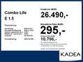 Opel Combo Life E 1.5 Kamera,Navi,Lenk+Sitzheizung,PDC Negru - thumbnail 4