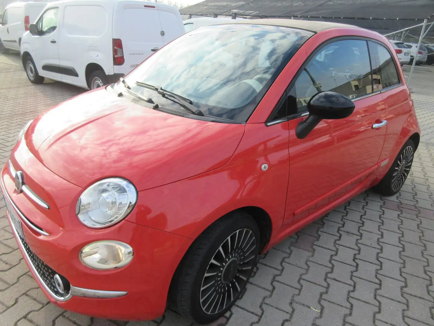 Fiat 500 500 III 2015 0.9 t.air t. Lounge 105cv Arancione - 2