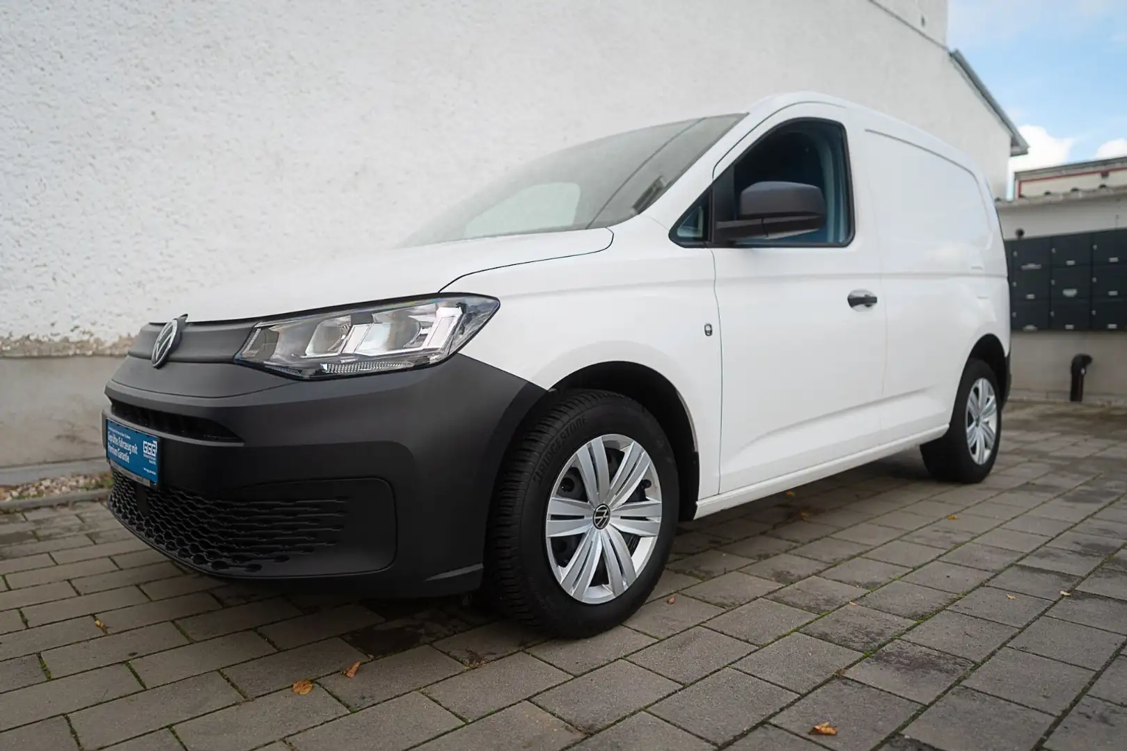 Volkswagen Caddy Cargo 2.0 TDI EcoProfi Kasten / Klima MwSt Weiß - 2