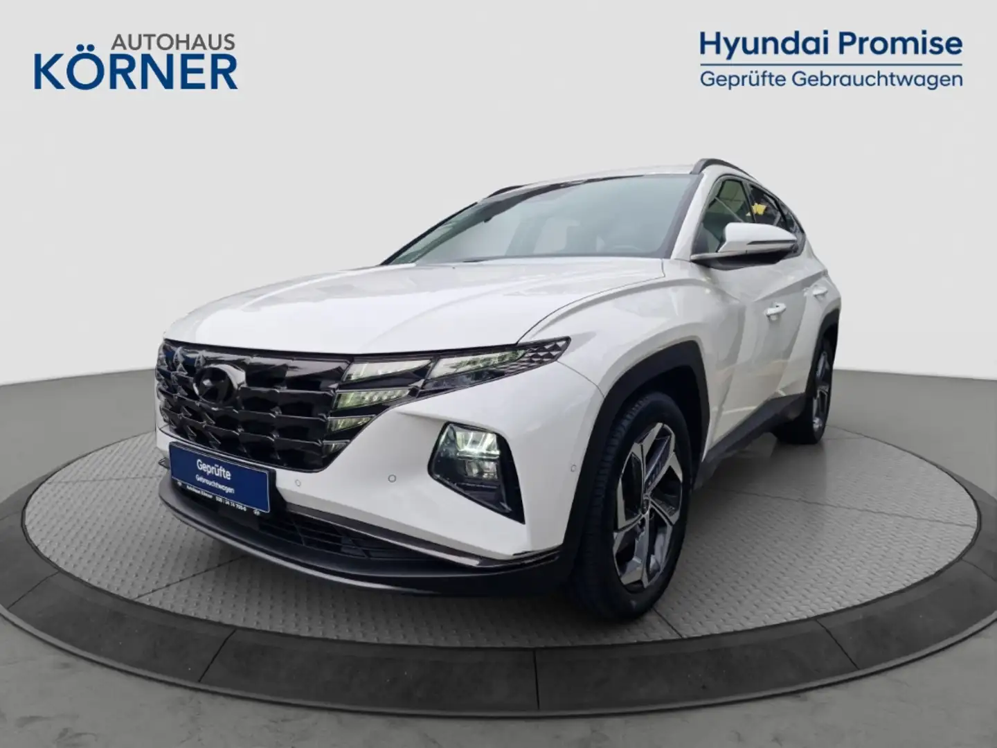 Hyundai TUCSON Plug-in-Hybrid PRIME 1.6 T-GDi *ALLRAD*LEDER*LED* Weiß - 2