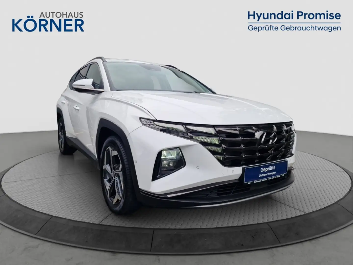 Hyundai TUCSON Plug-in-Hybrid PRIME 1.6 T-GDi *ALLRAD*LEDER*LED* Weiß - 1