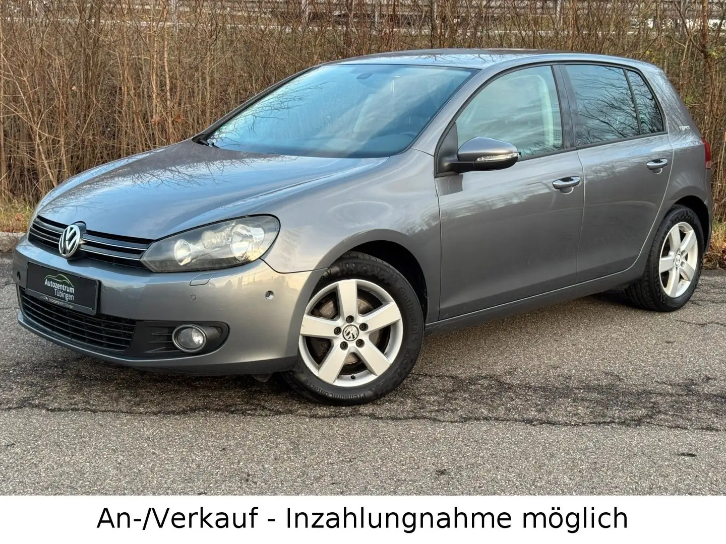 Volkswagen Golf VI 1.4 TSI Team TÜV NEU | AHK | PDC | TEMPO Grijs - 1