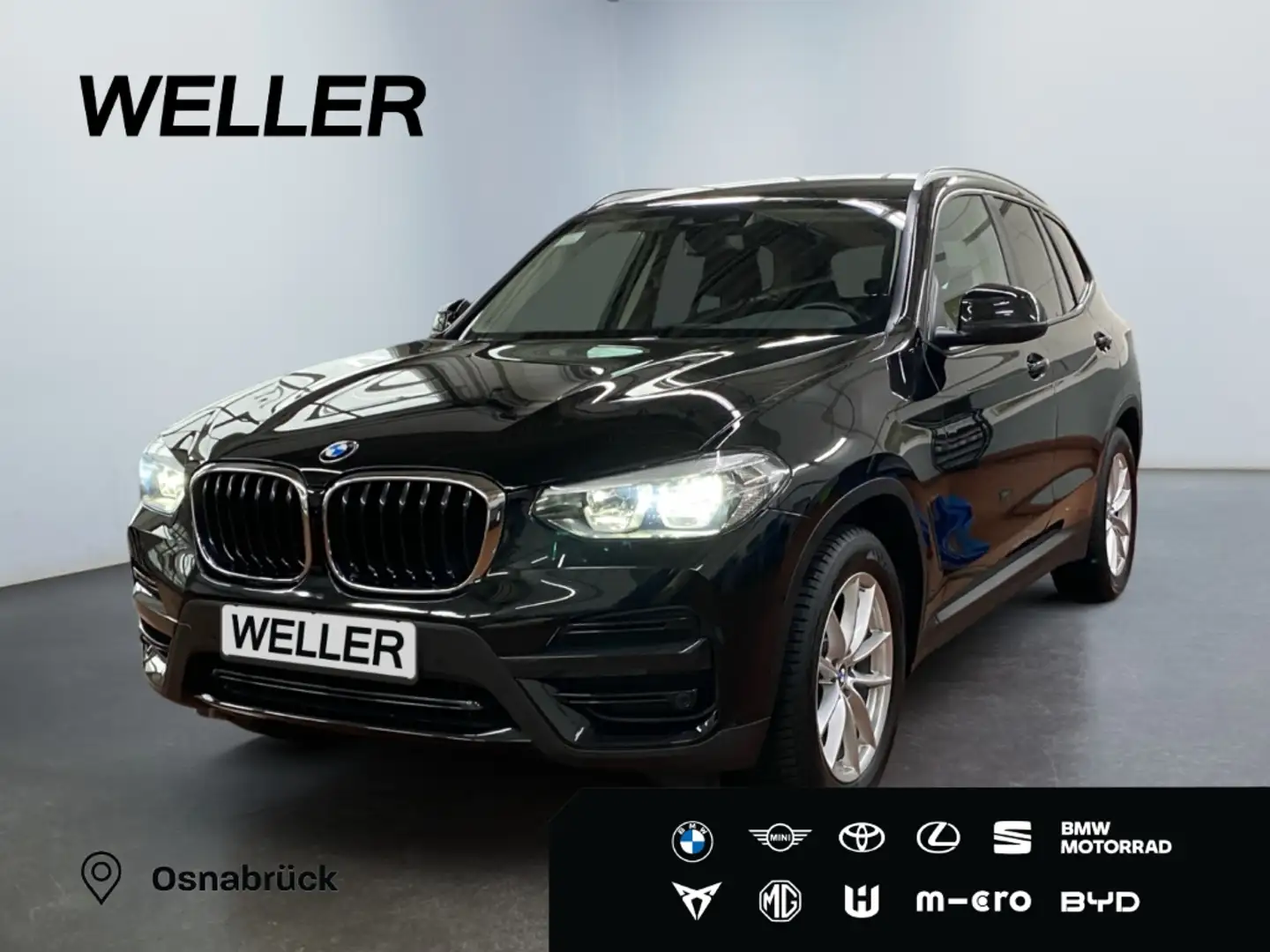 BMW X3 xDrive 20i Advantage *LED*el Heck*PDC*Tempo* Schwarz - 1