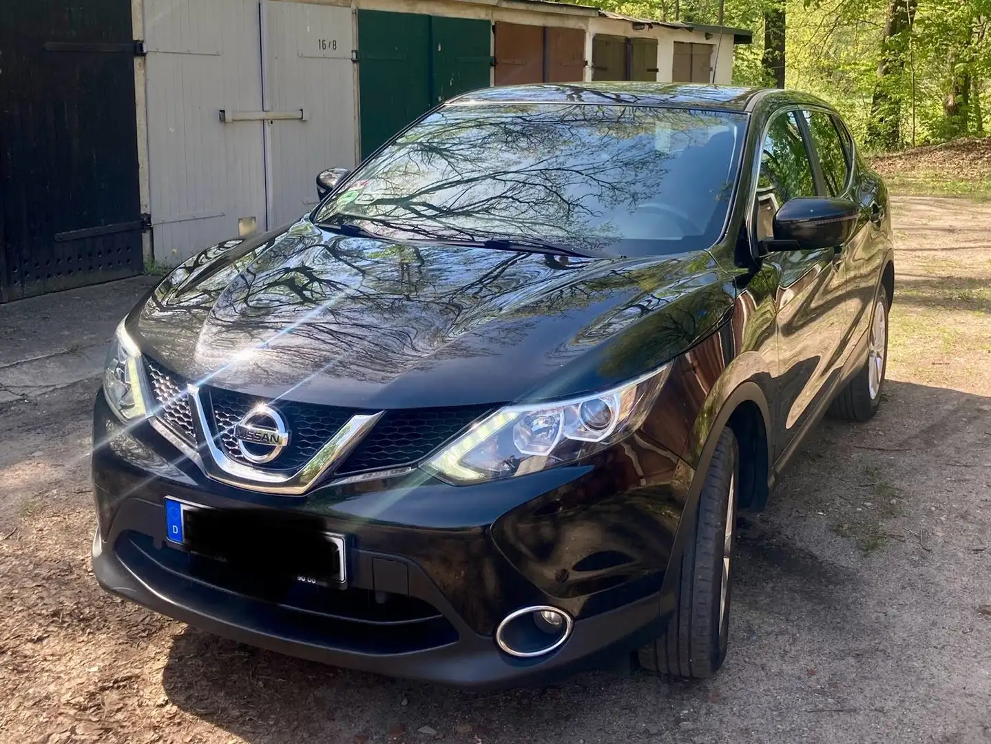Nissan Qashqai Qashqai 1.6 dCiACENTA Standheizung Schwarz - 1