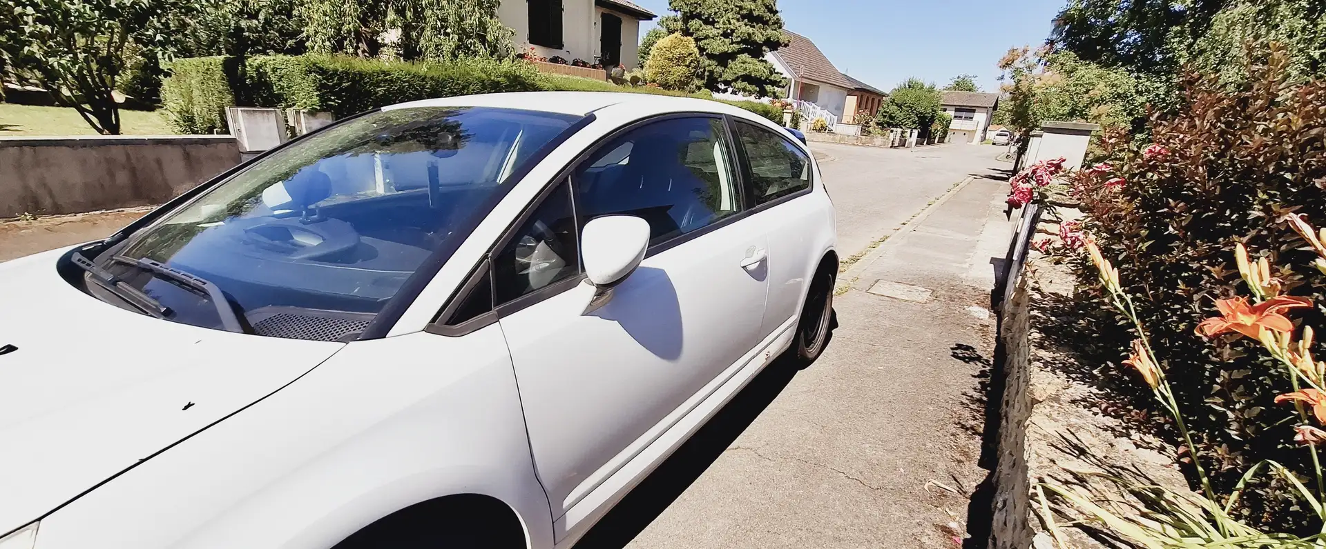 Citroen C4 C4 Coupé HDi 110 FAP Airdream VTS Blanc - 2