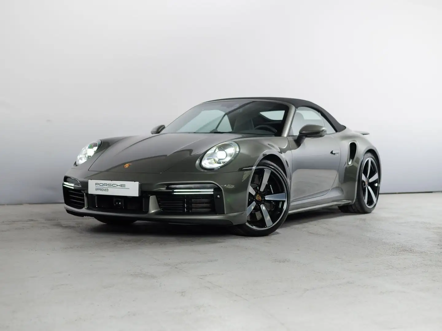 Porsche 911 Turbo Cabriolet Grün - 1
