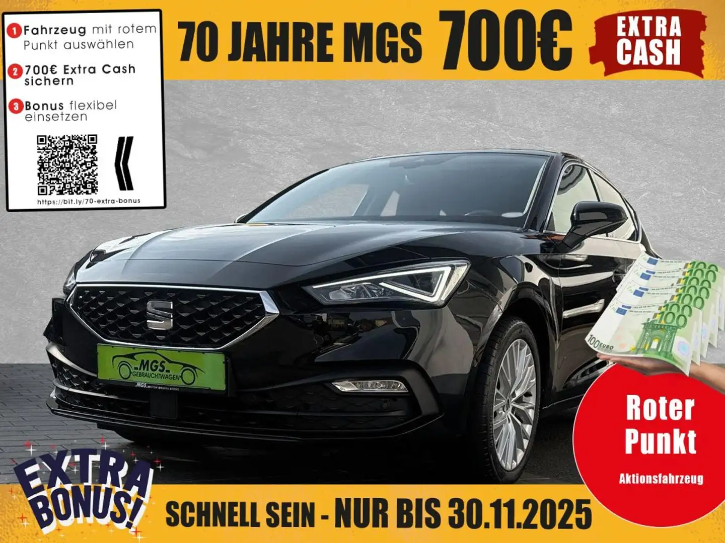 SEAT Leon Xcellence 1.5 16V TSI ACT DAB #BT Schwarz - 1