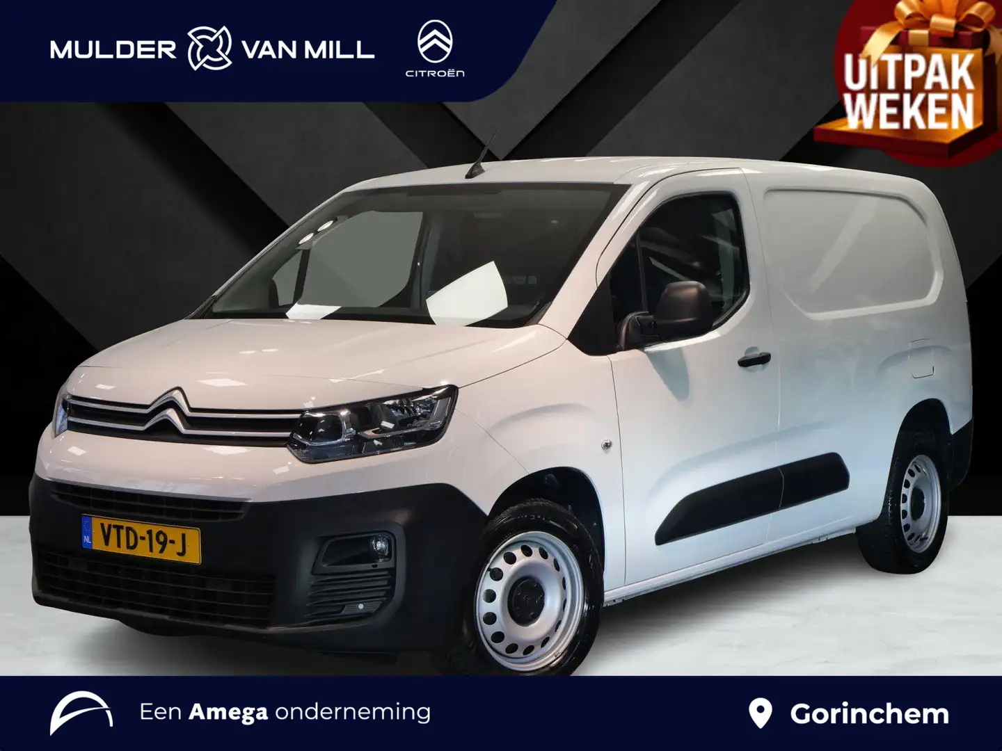 Citroen Berlingo XL L2 Club 1.5 BlueHDi 130pk 1.000kg | 3-ZITS | NA Wit - 1