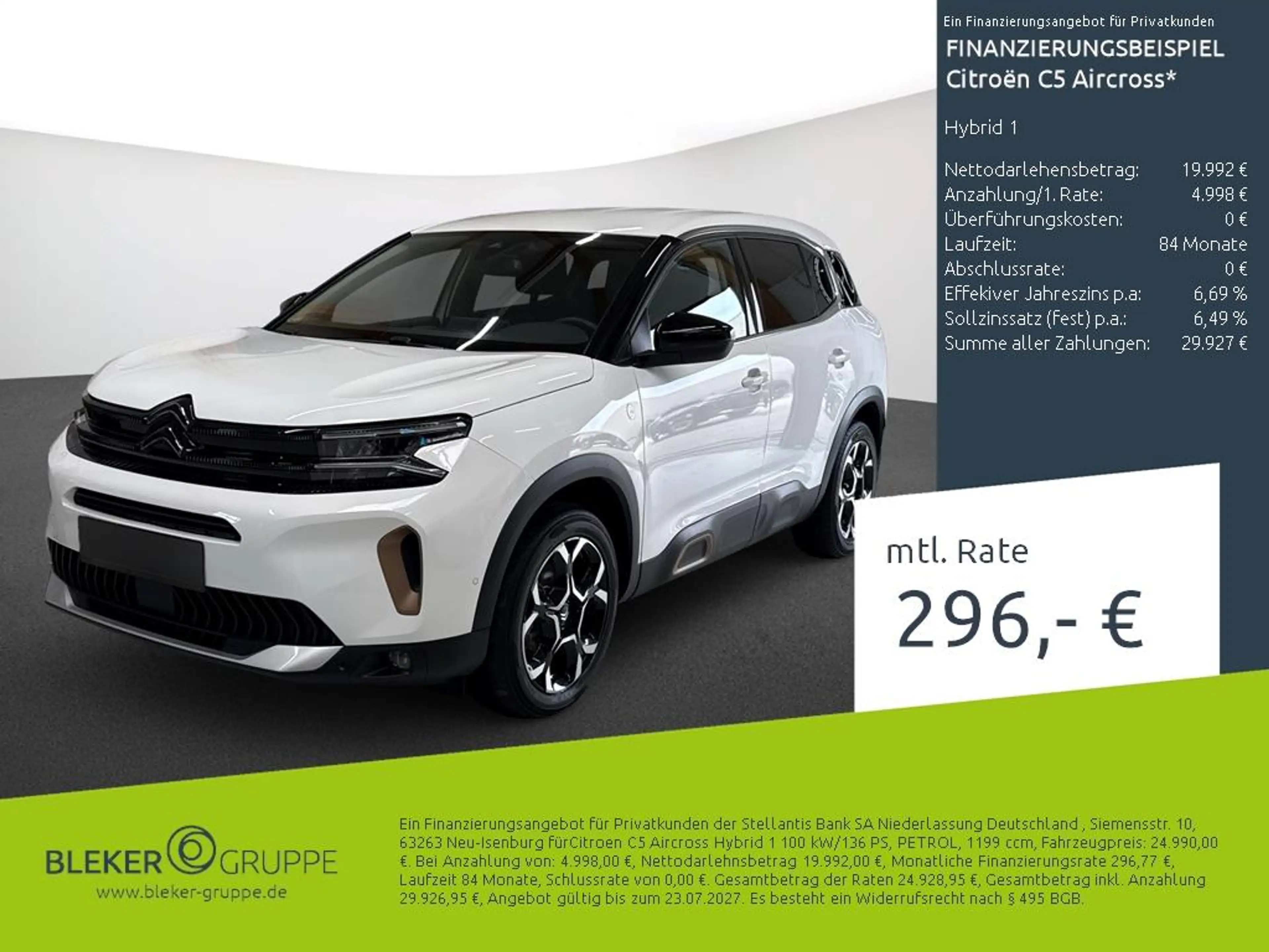 Citroen C5 Aircross Hybrid 1