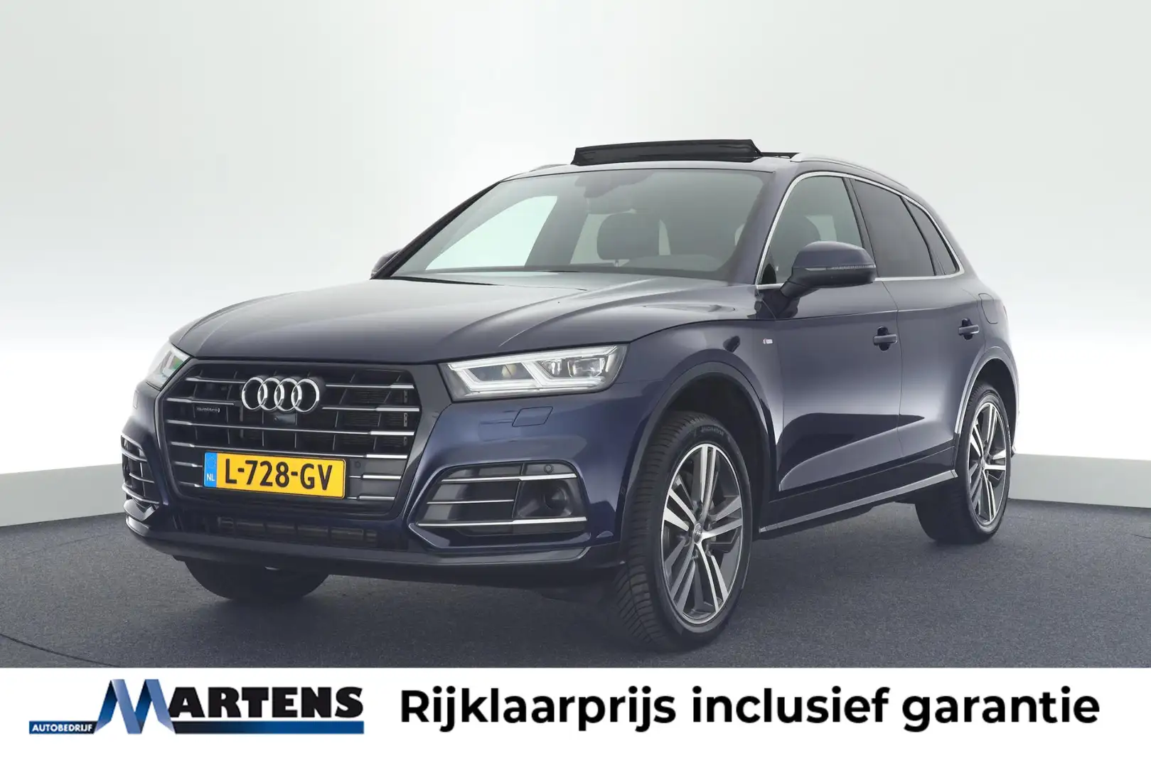 Audi Q5 55 TFSI e 367pk quattro S-Line Competition Keyless Blauw - 1