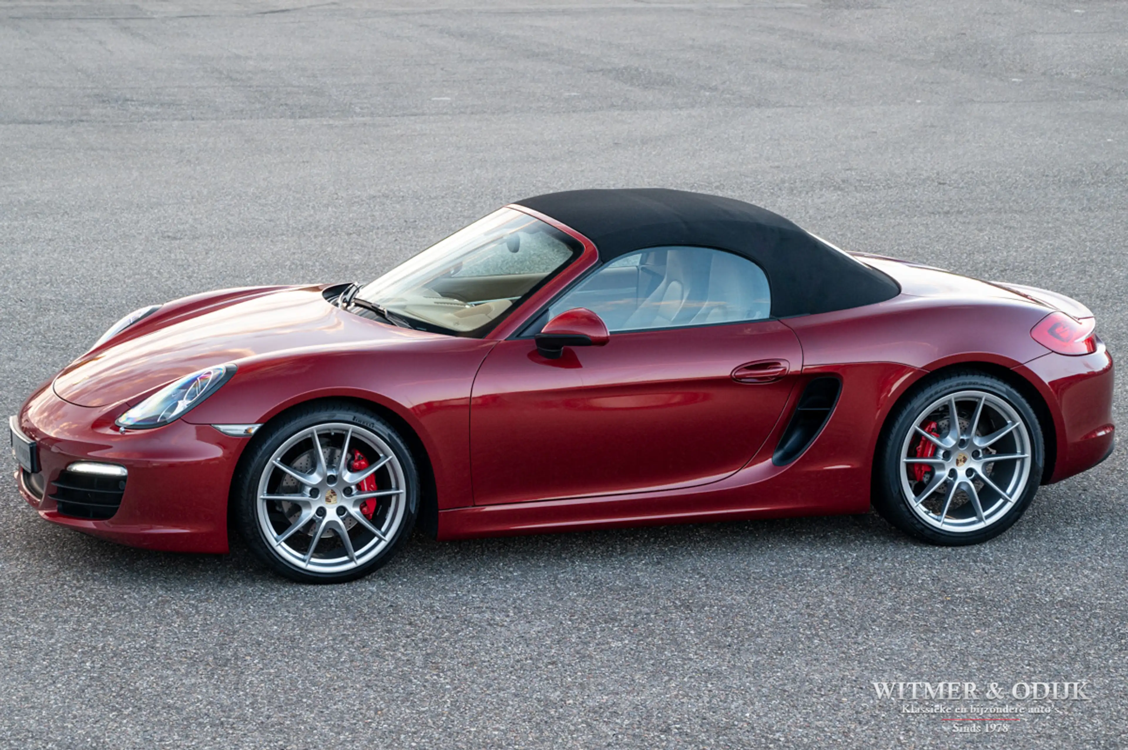 Porsche Boxster S 3.4 PDK Robijnrood - uniek