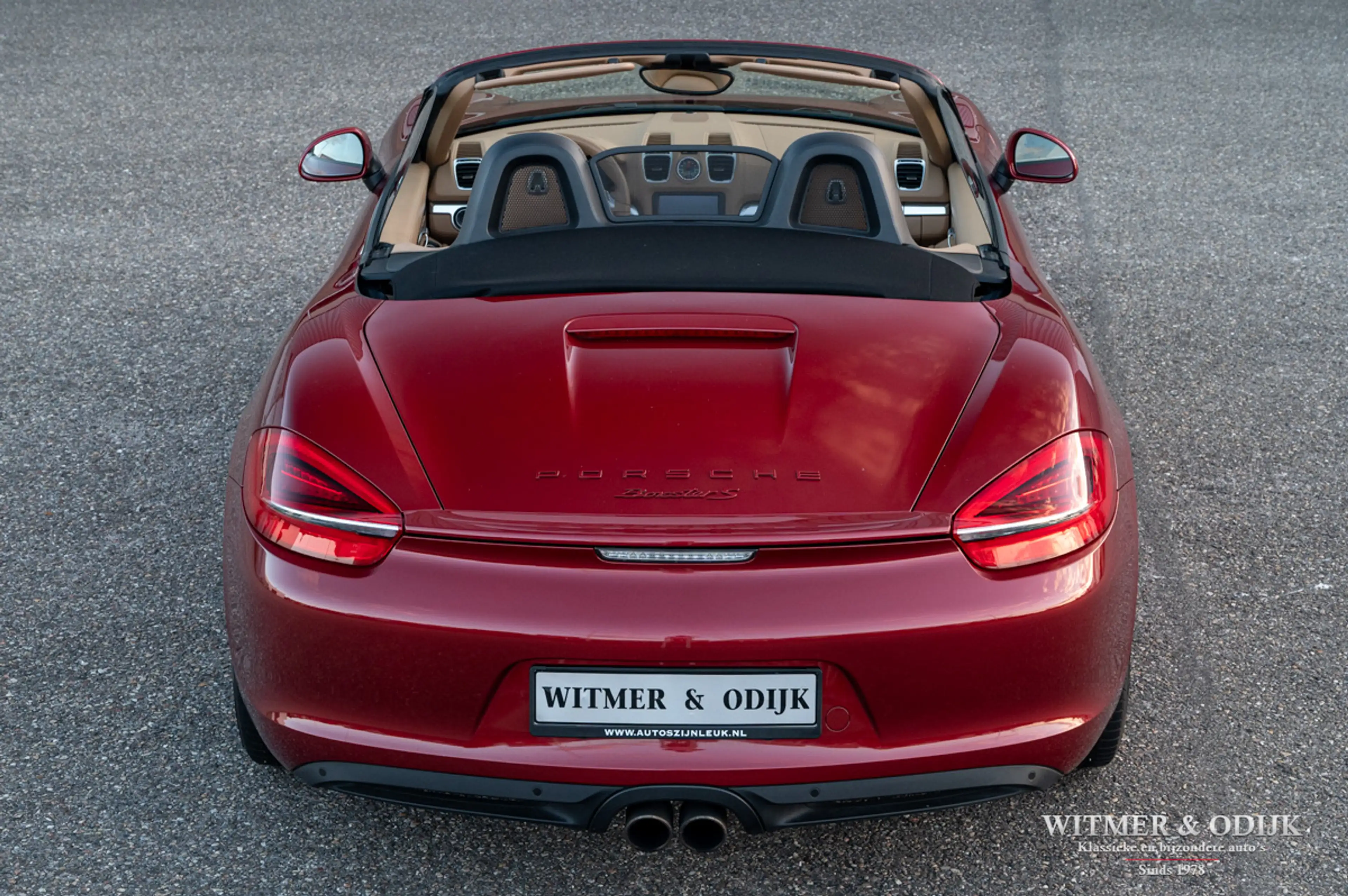 Porsche Boxster S 3.4 PDK Robijnrood - uniek — photo 13