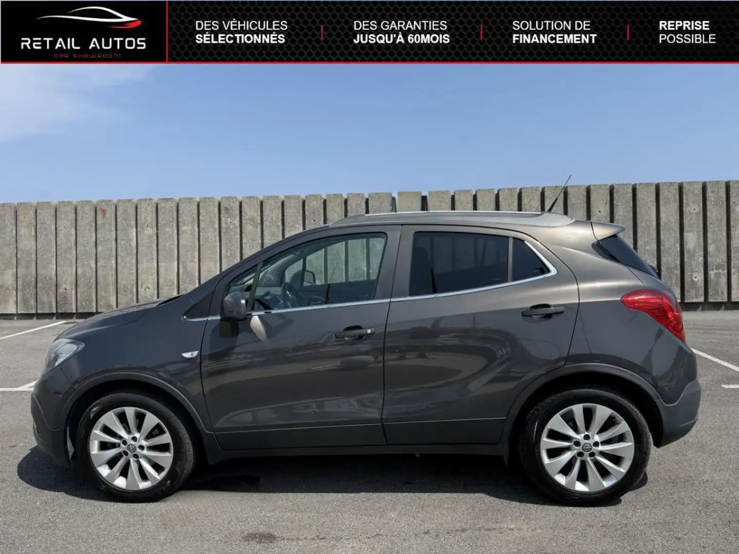 Opel Mokka 1.7 CDTI 130ch Cosmo Pack Auto 4x2 Grigio - 2