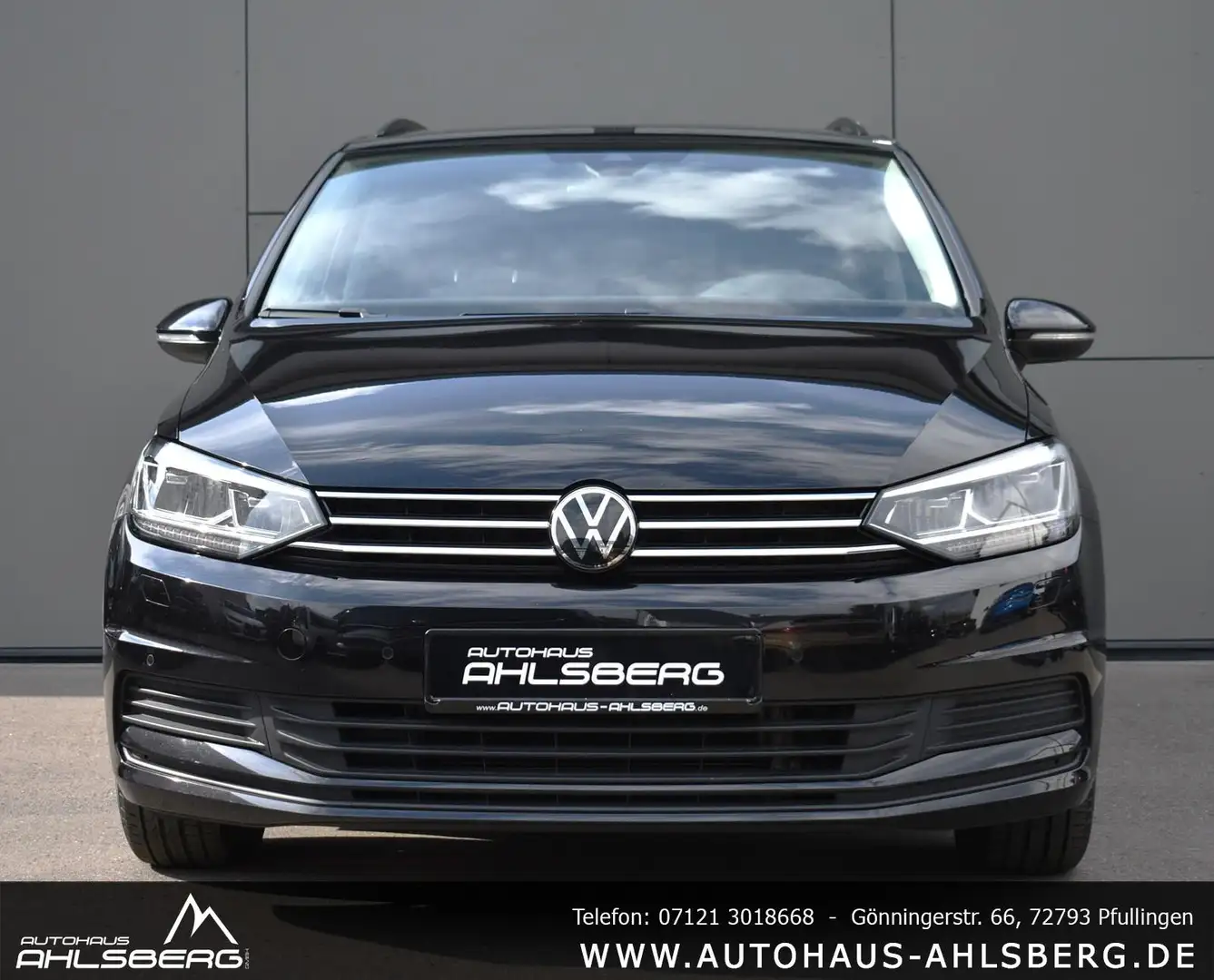Volkswagen Touran COMFORT./ DIG.C/ACC/7SITZ/AHK/APP/LED/LANE Noir - 2