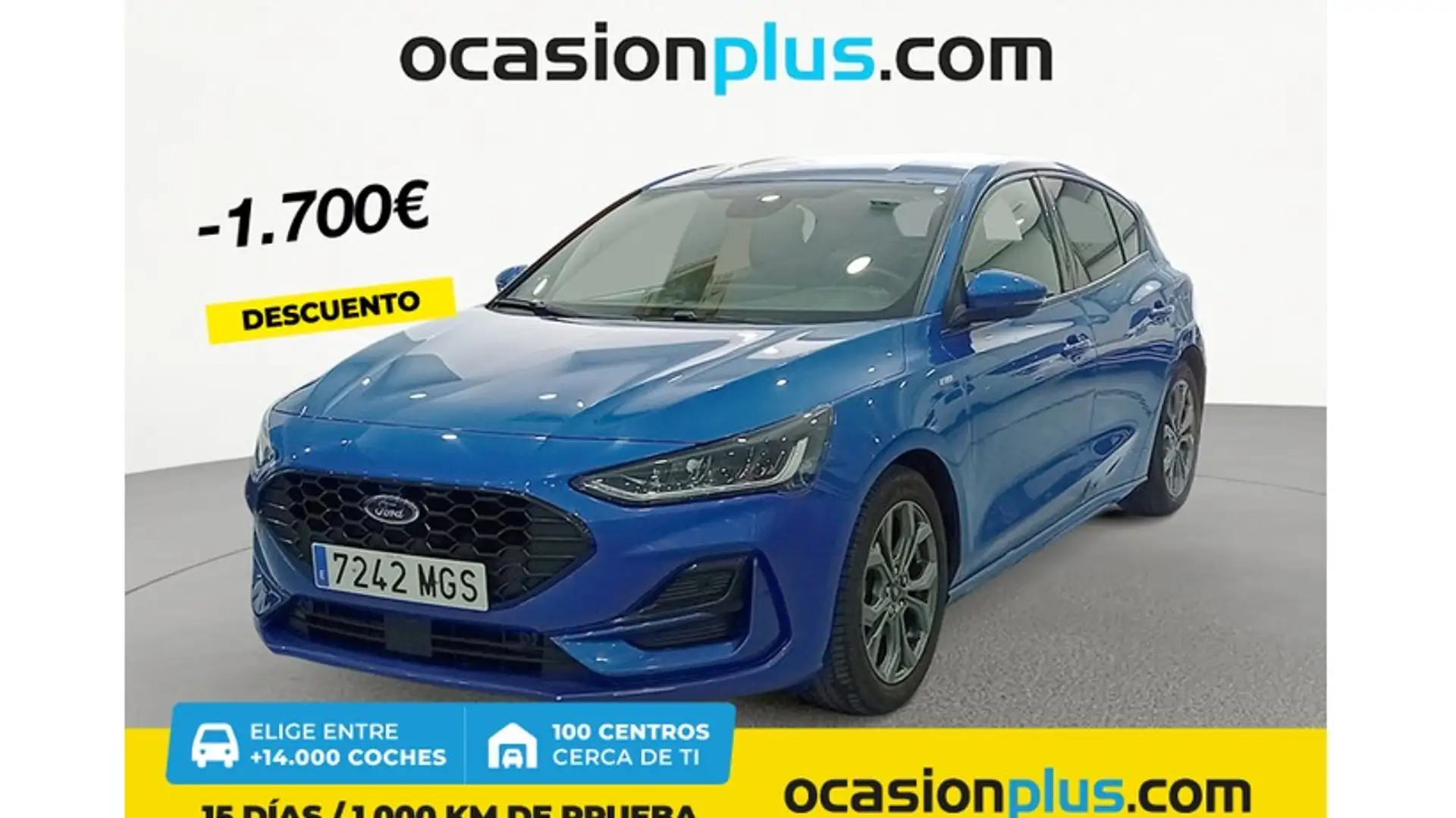 Ford Focus 1.0 Ecoboost MHEV ST-Line 155 Azul - 1