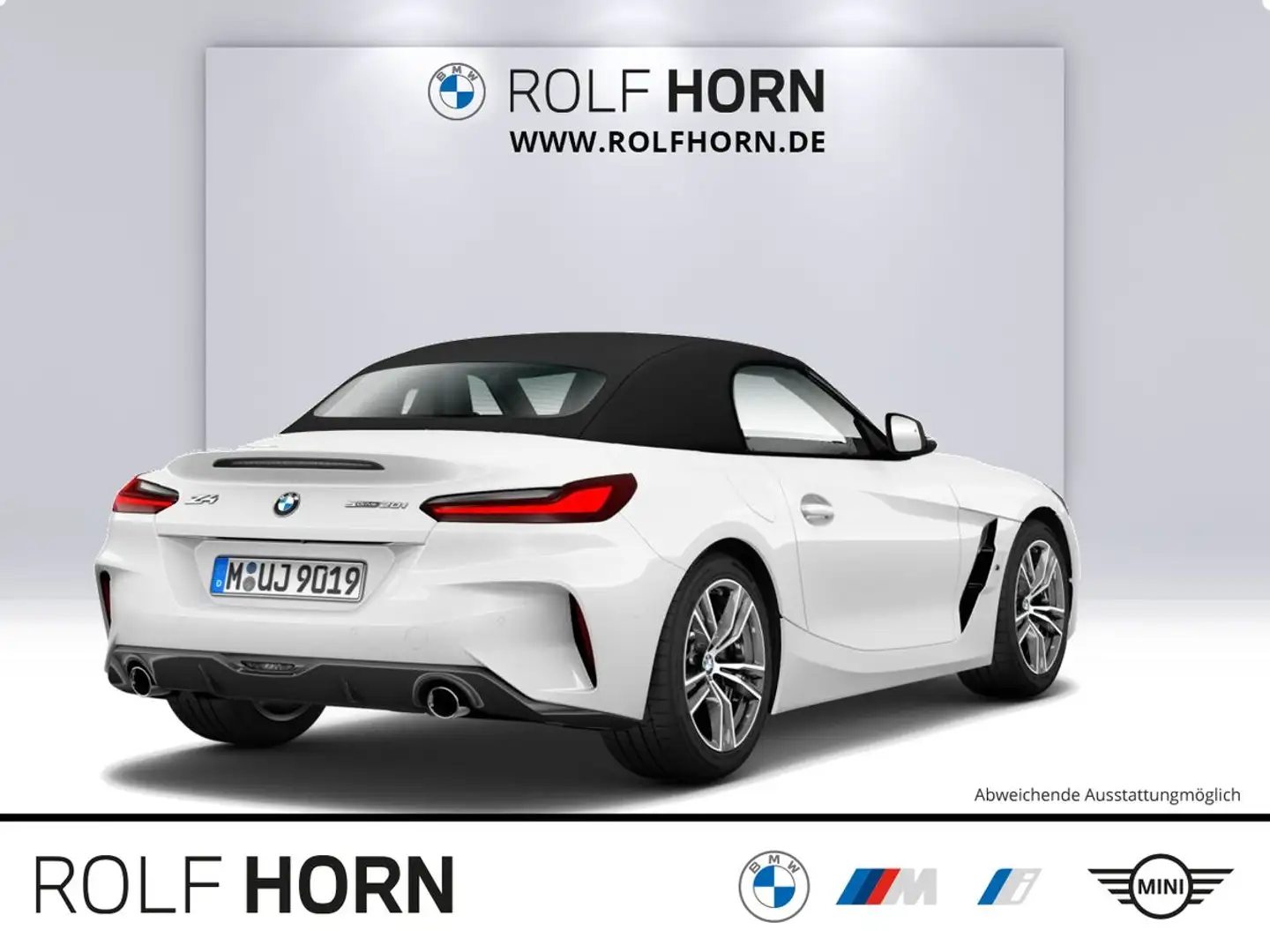 BMW Z4 sDrive20i M Sportpaket Navi Klima H/K LED 18" Weiß - 2