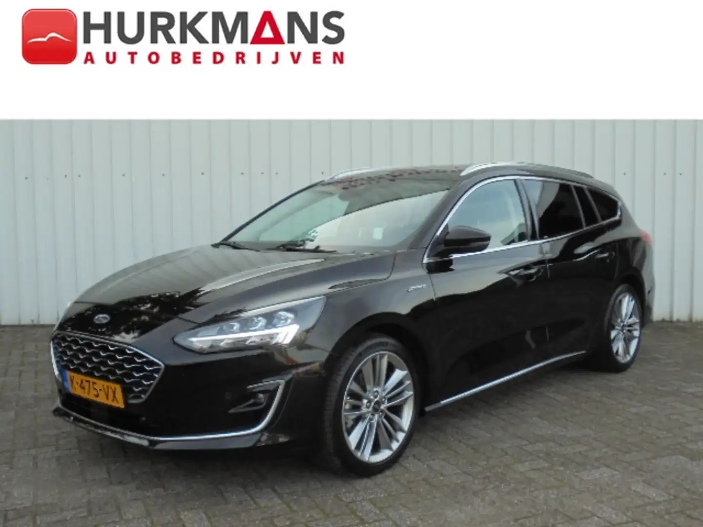 Ford Focus Wagon 1.0 HYBRID 125PK VIGNALE ZEER LUXE NL-AUTO Zwart - 1